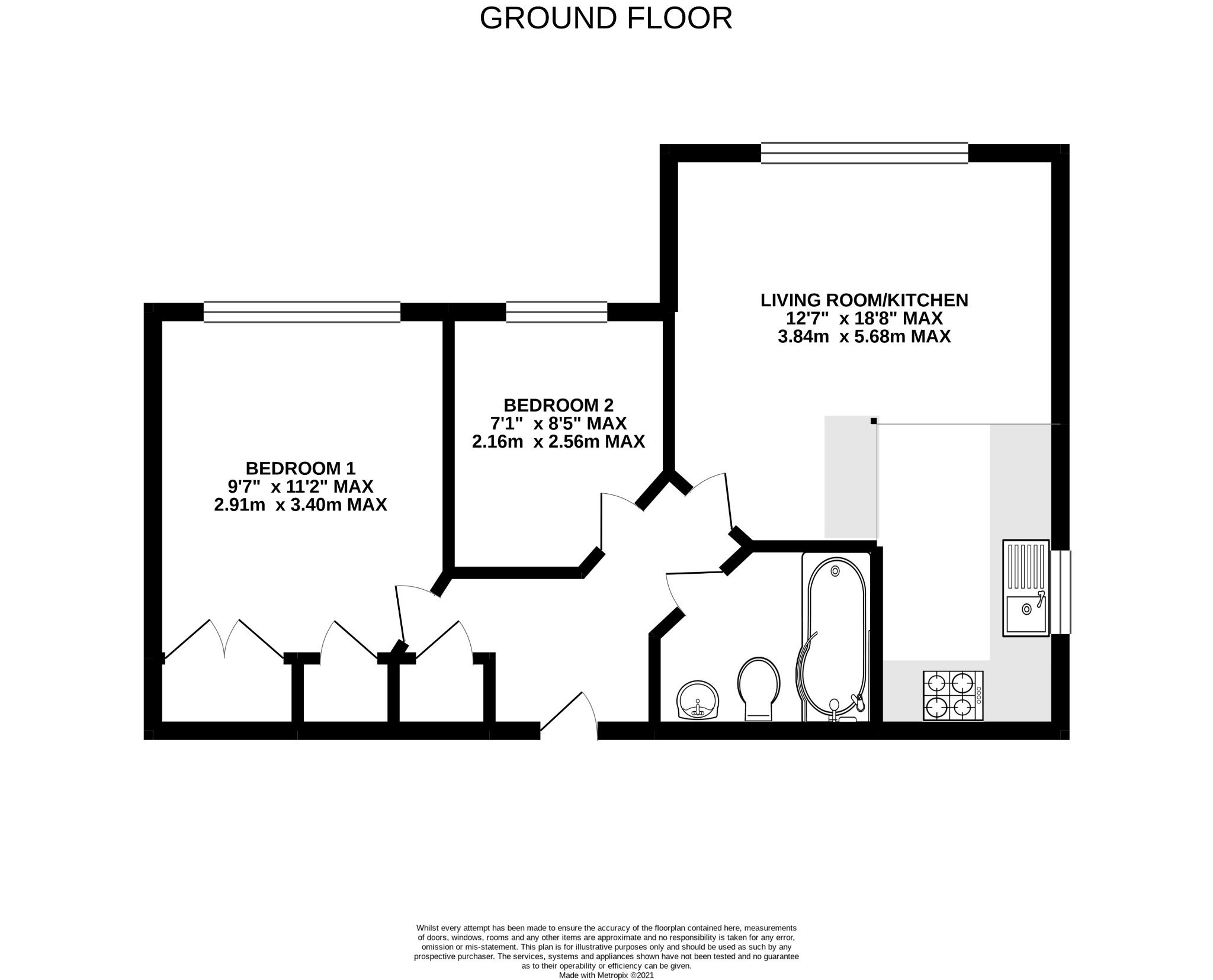 2 bed flat for sale in Wychwood, 15 Kings Ride, Camberley