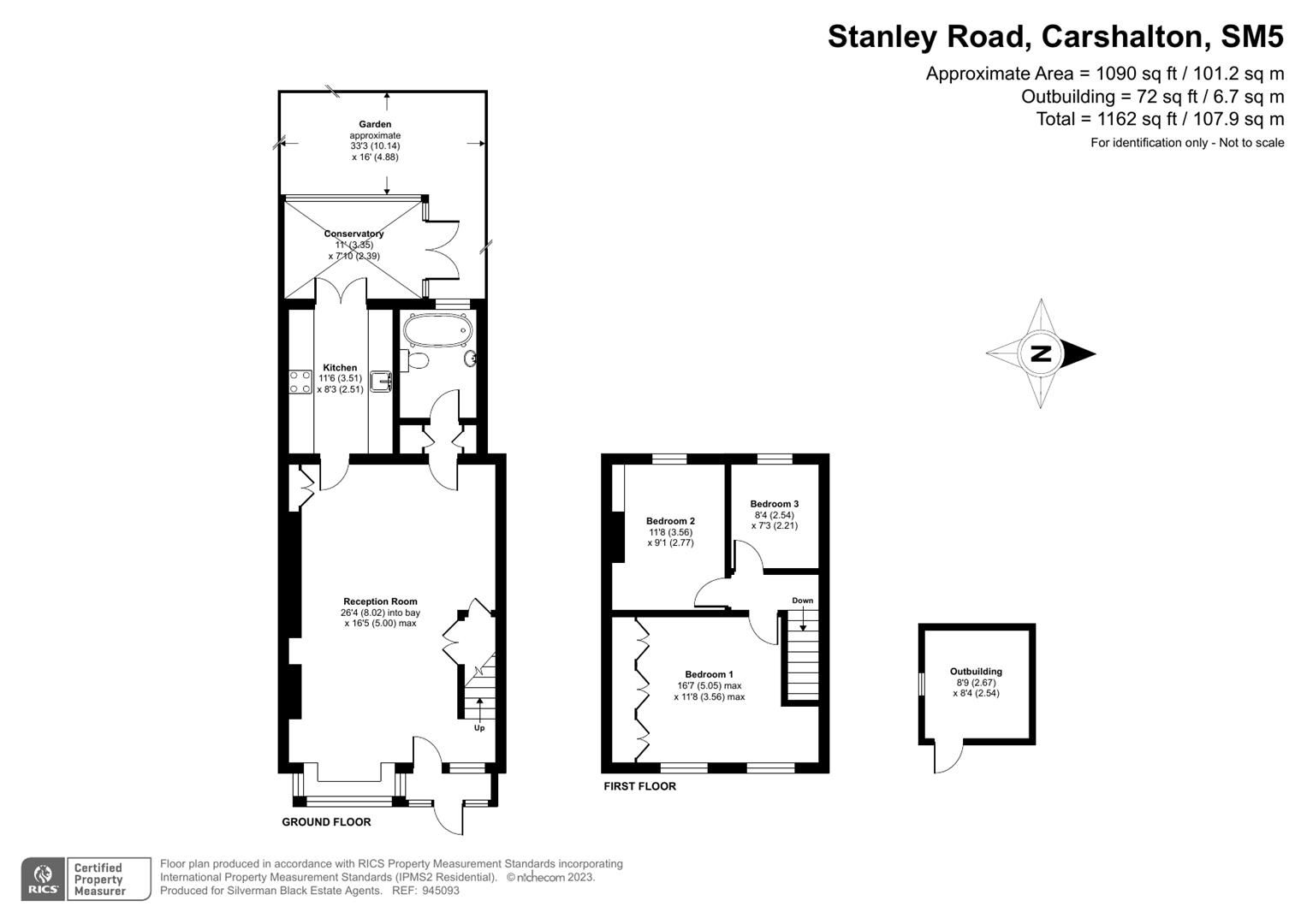 3 bed terraced house for sale in Stanley Road, Carshalton SM5 Zoopla
