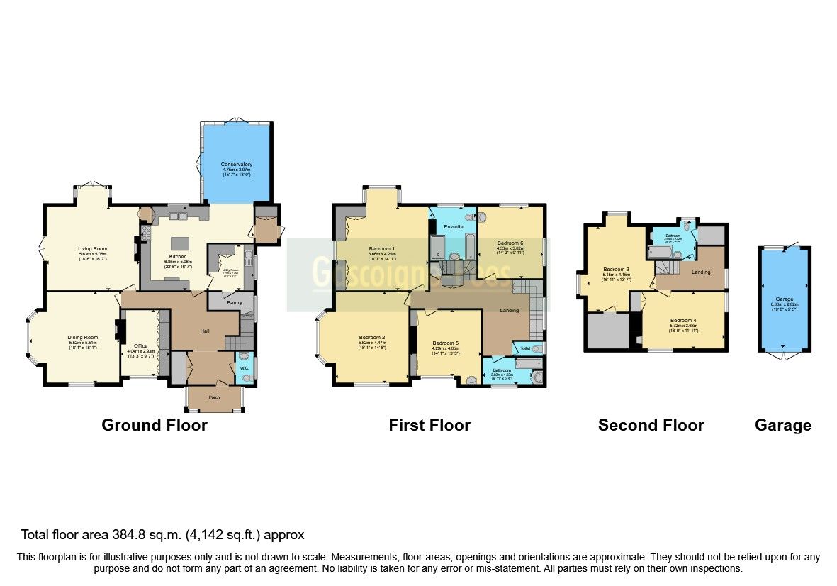6 bed detached house for sale in Dartnell Park Road, West Byfleet