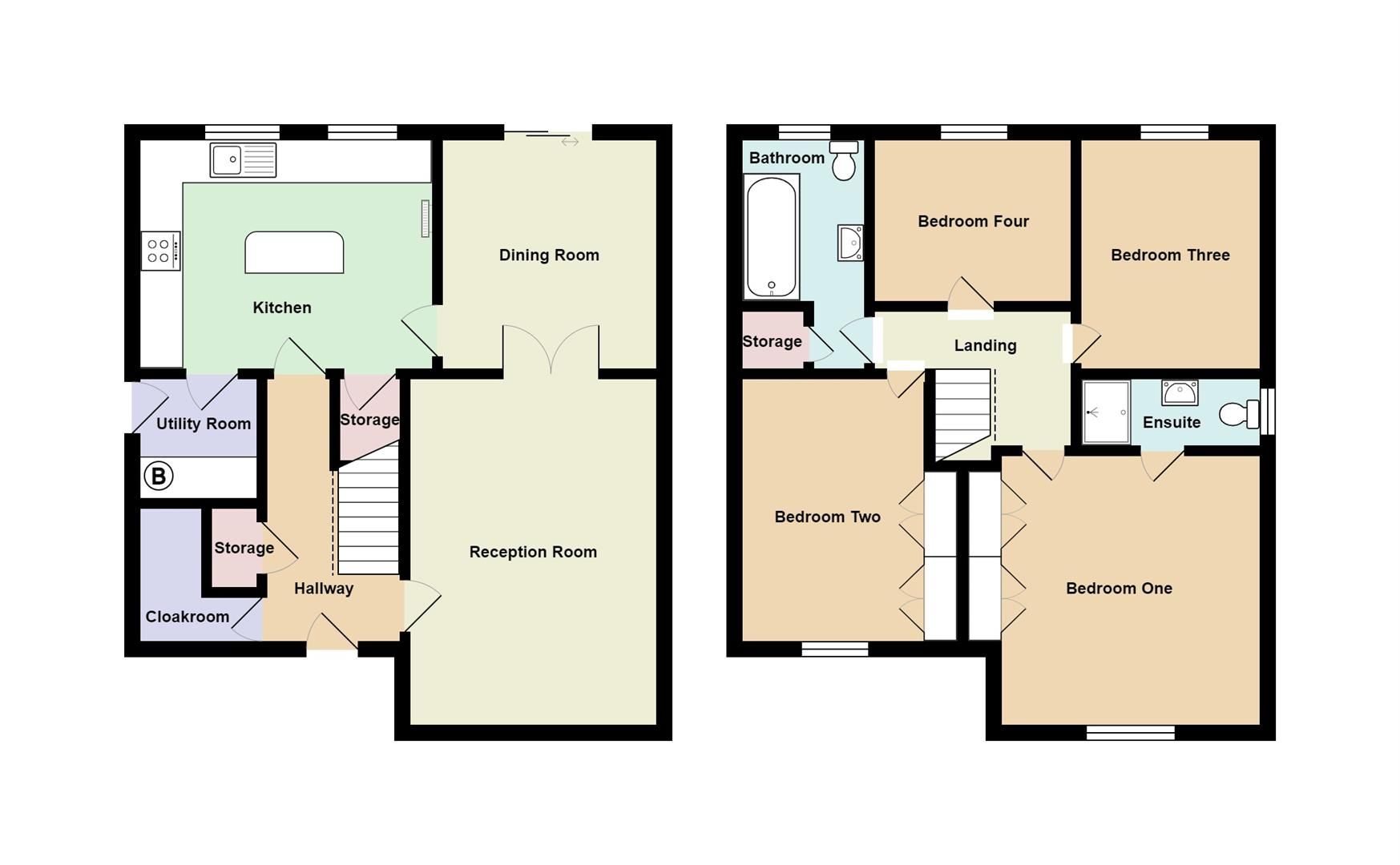 4 bed detached house for sale in Kingfisher Road, North Cornelly