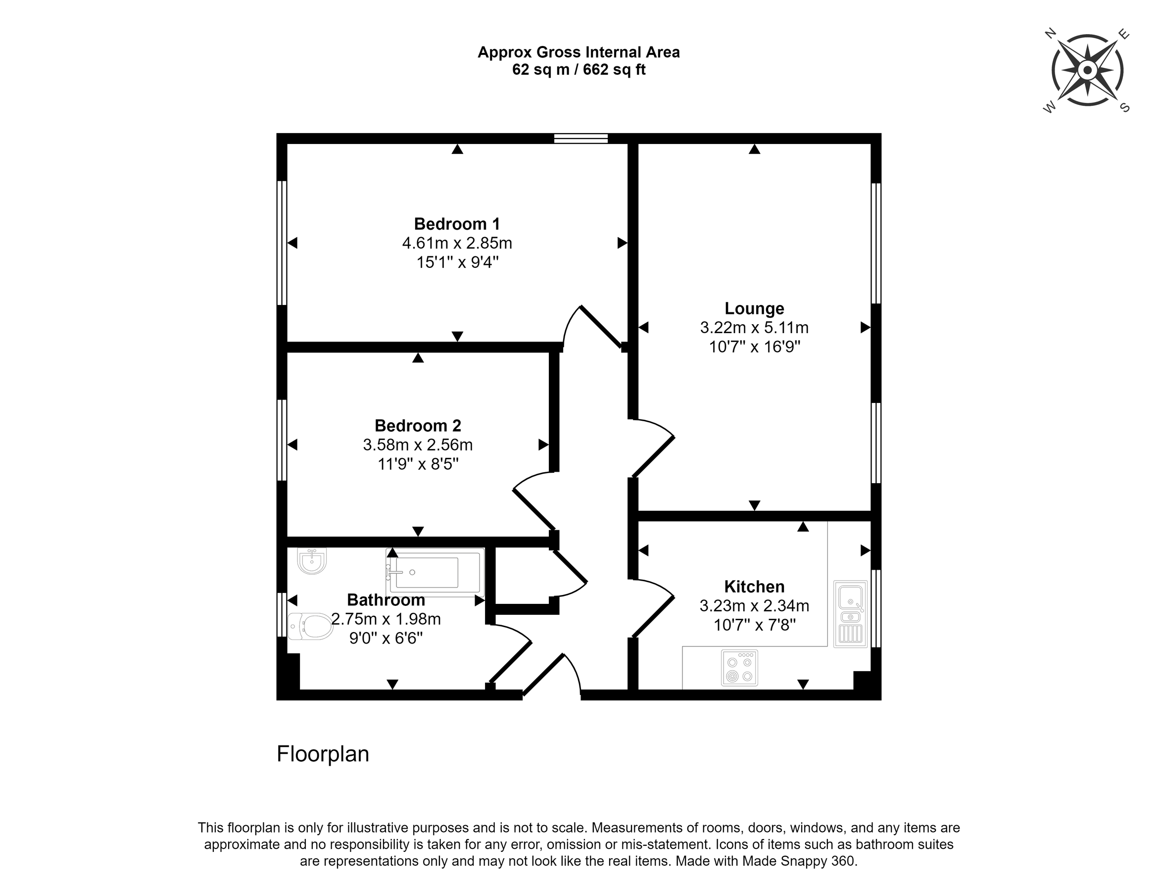 2 bed flat for sale in Seabrook Mews, Exeter EX2 Zoopla