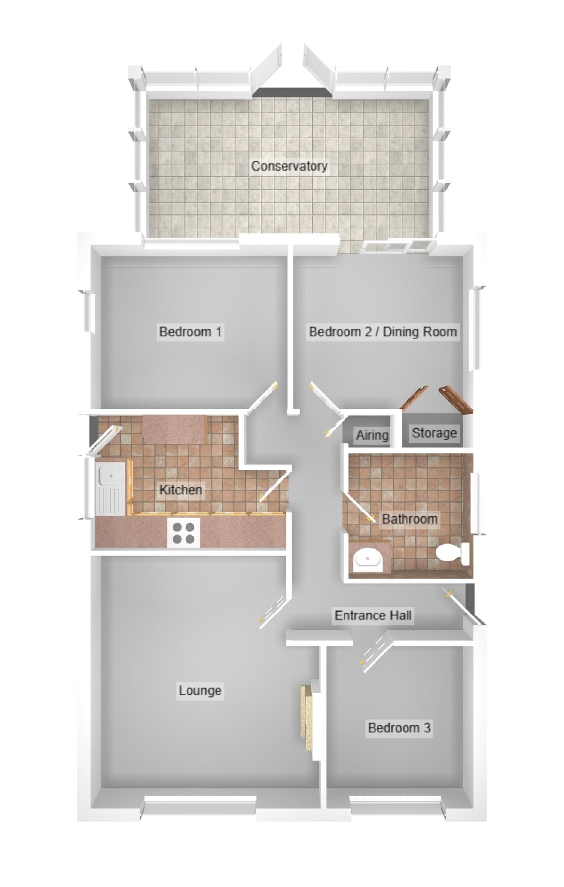 3 bed detached bungalow for sale in Pentre Afan, Baglan, Port Talbot