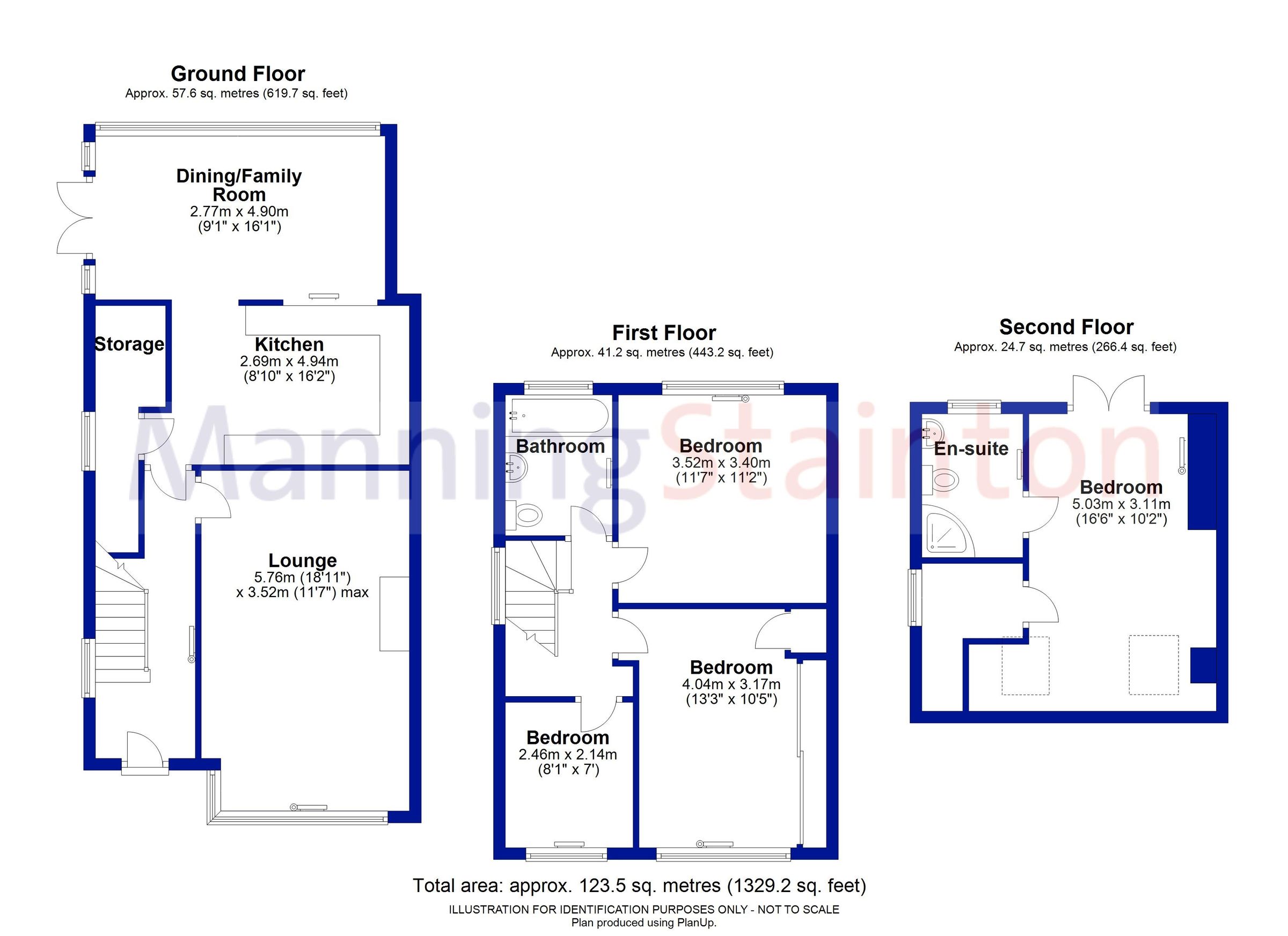 4 bed semidetached house for sale in Calverley Garth, Bramley, Leeds