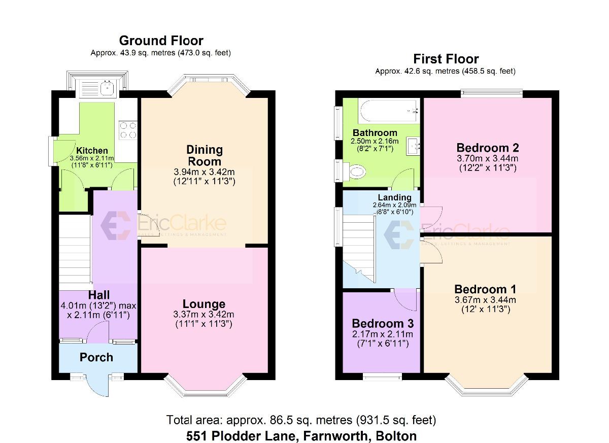 3 bed semidetached house for sale in Plodder Lane, Farnworth, Bolton