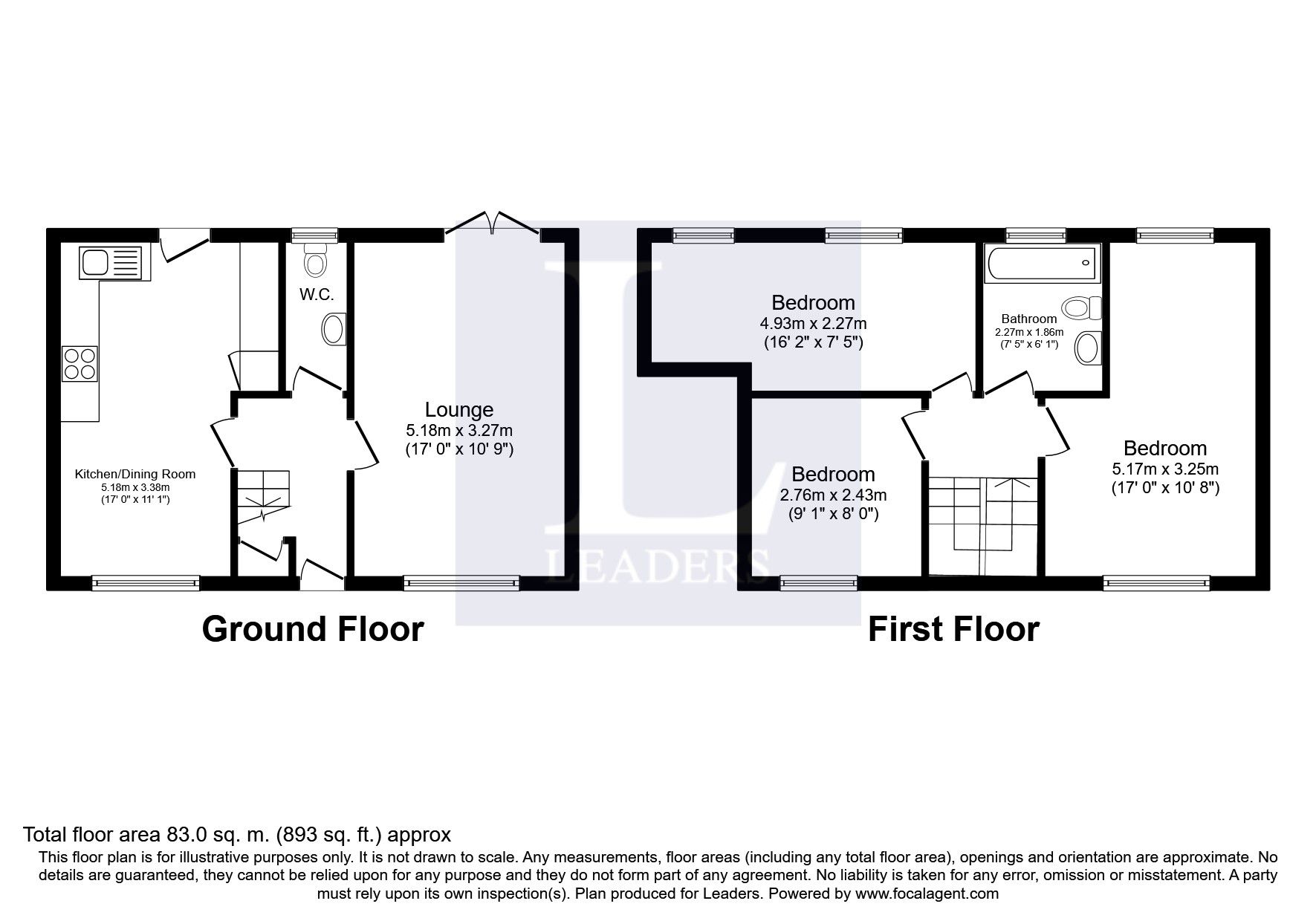 3 bed terraced house to rent in Station Road, Chellaston, Derby DE73