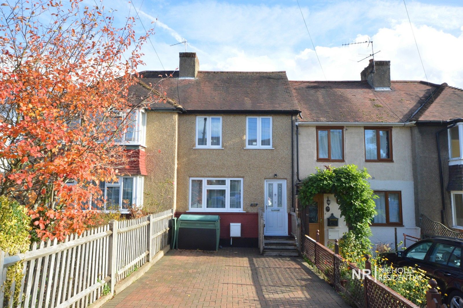 2 bed terraced house for sale in Gilders Road, Chessington, Surrey. KT9