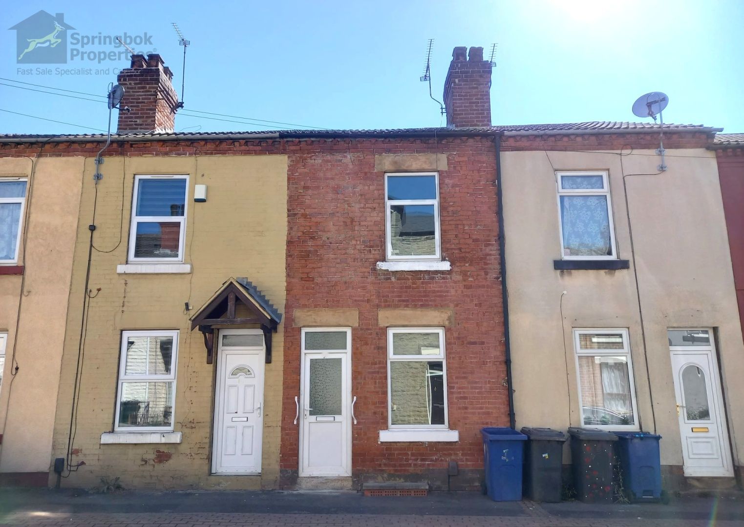2 bed terraced house for sale in Belmont Street, Mexborough, South
