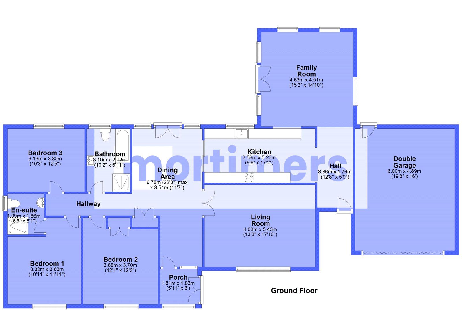 3 bed detached bungalow for sale in Higher Commons Lane, Balderstone