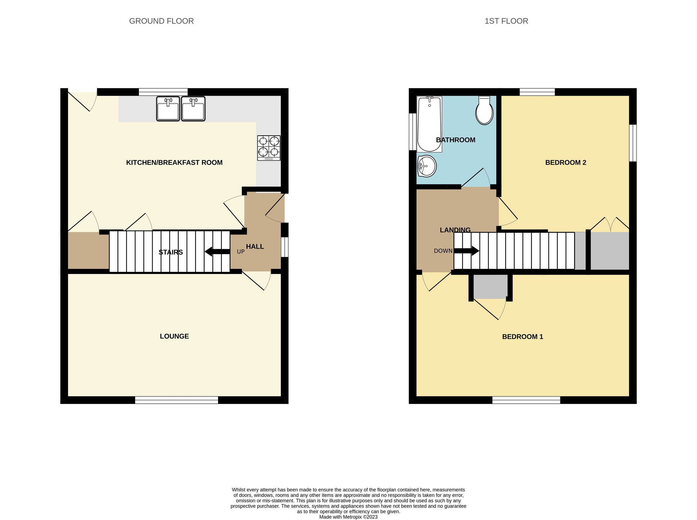 2 bed end terrace house to rent in St Norberts Drive, Kirk Hallam
