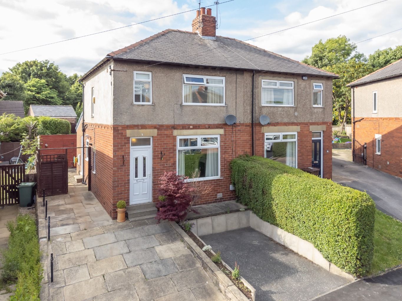 3 bed semidetached house for sale in Moorside Avenue, Birkenshaw, Bradford, West Yorkshire BD11