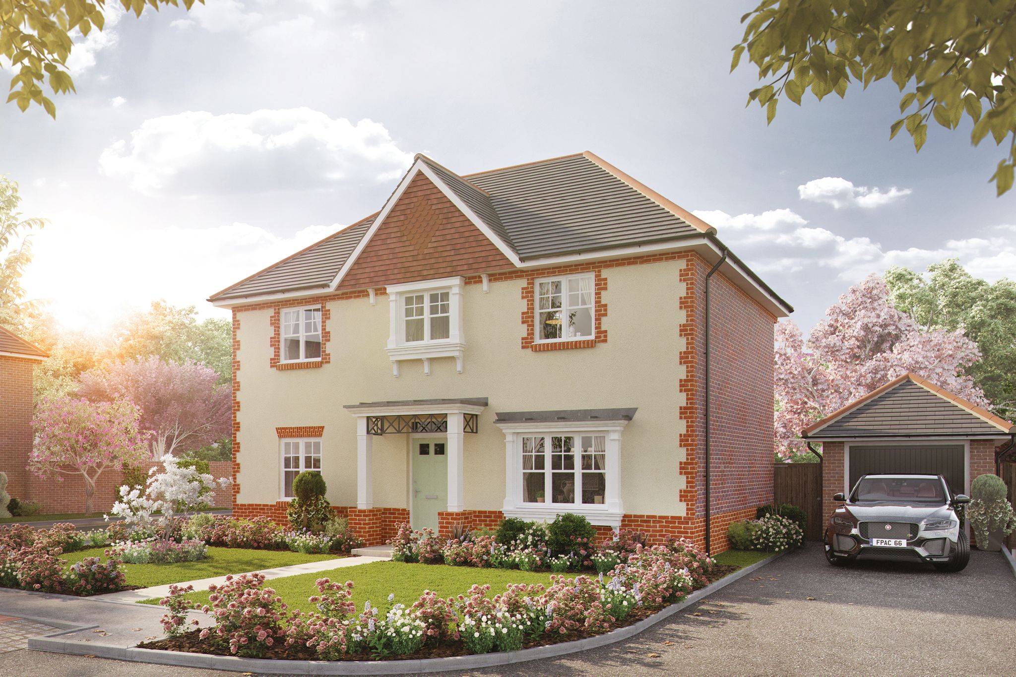 New home, 4 bed detached house for sale in Lancaster Park, Hungerford