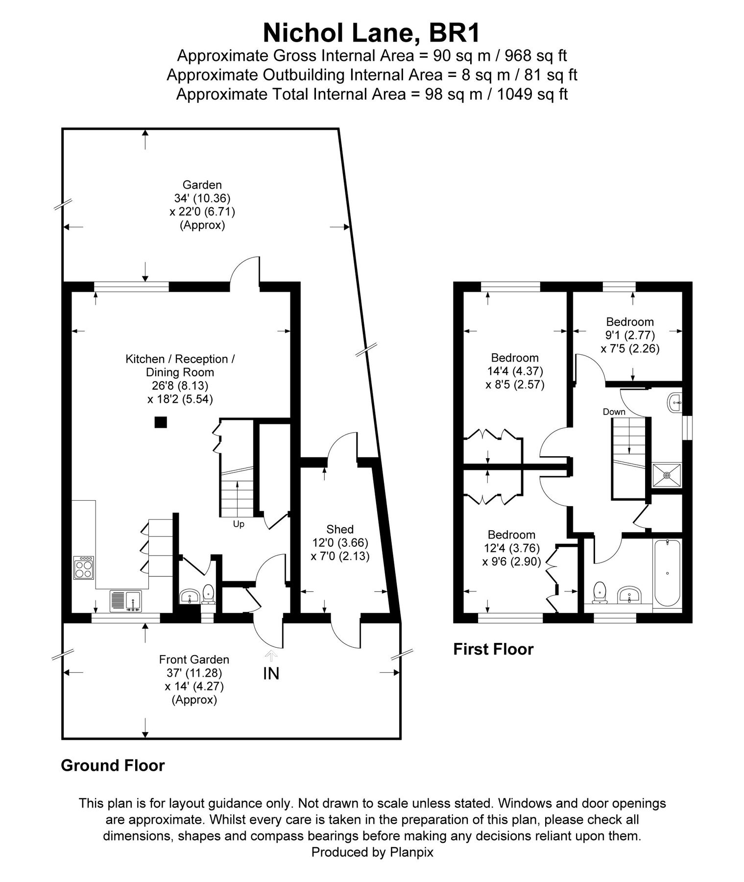3 bed end terrace house for sale in Nichol Lane, Bromley, Kent BR1 Zoopla