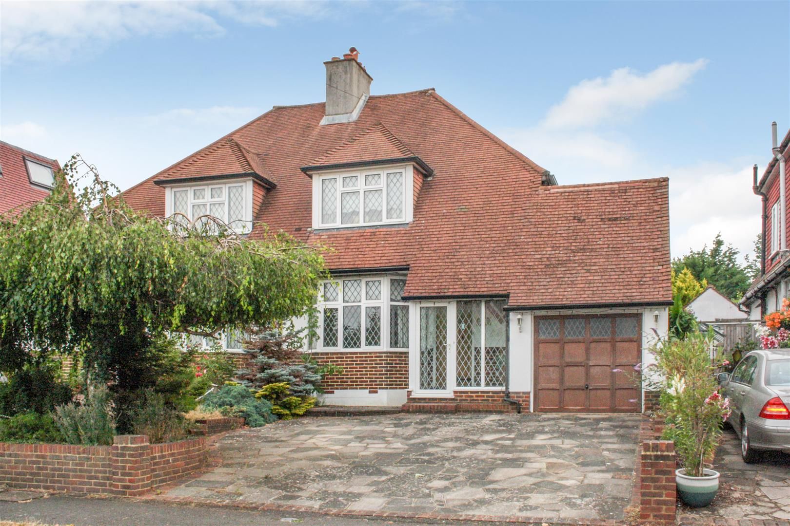 3 bed semi-detached house for sale in The Glade, Stoneleigh, Epsom KT17 ...