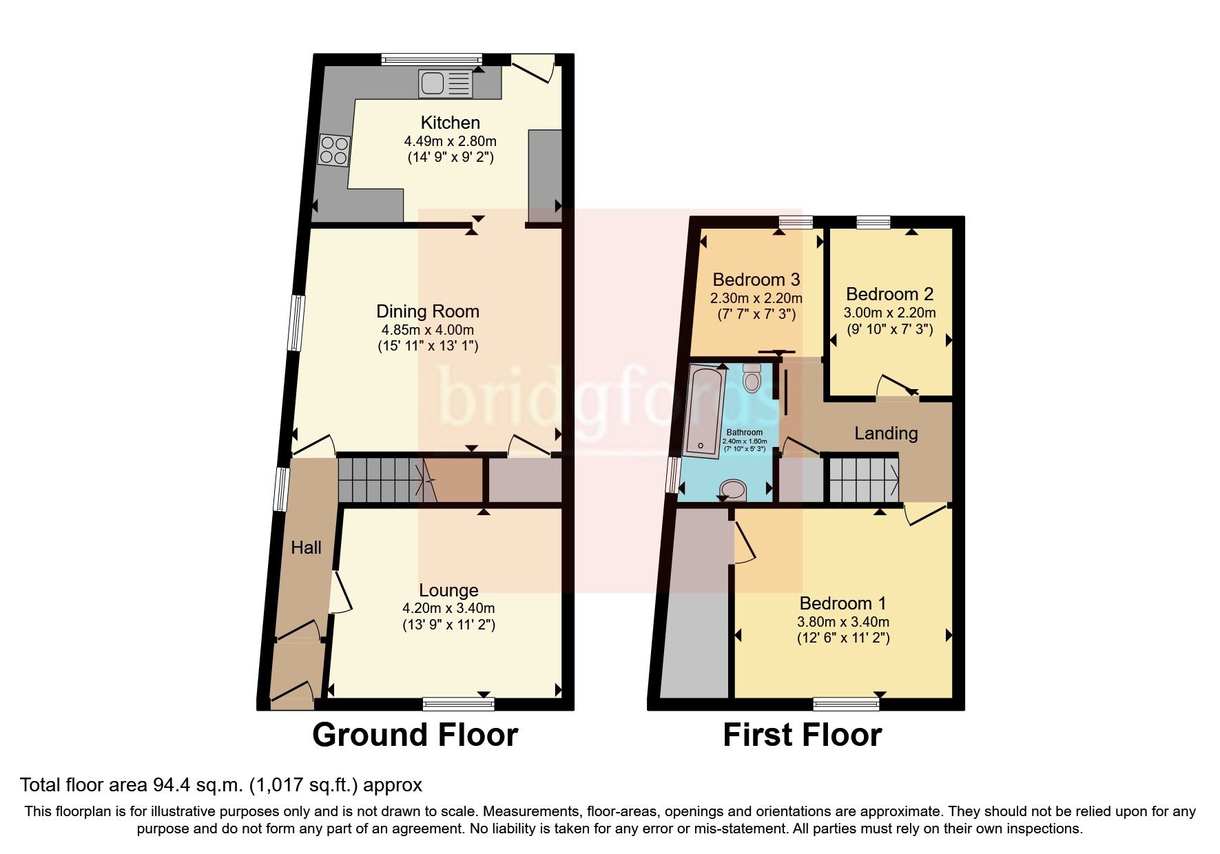 3 bed end terrace house for sale in Rosegrove Lane, Burnley, Lancashire