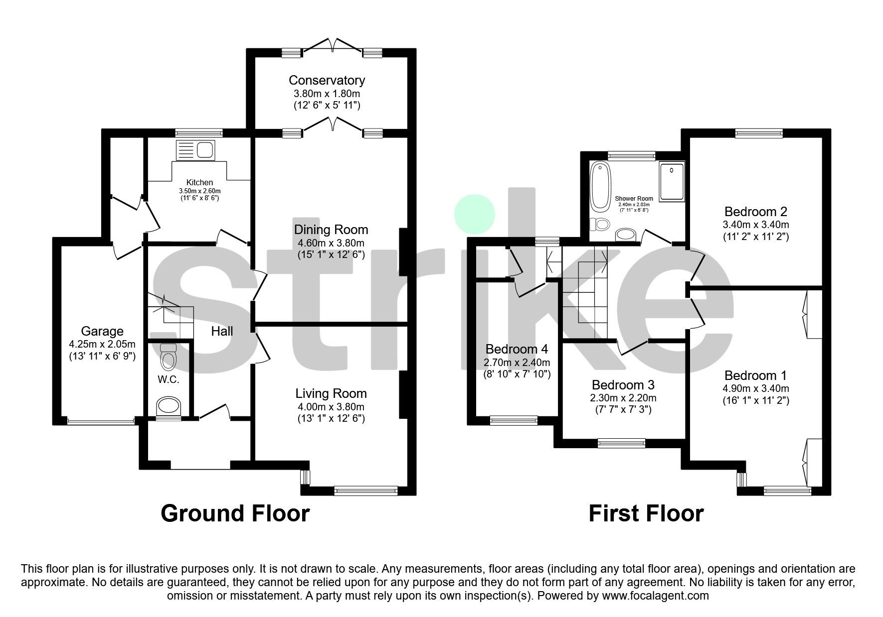 4 bed semidetached house for sale in Allington Way, Allington