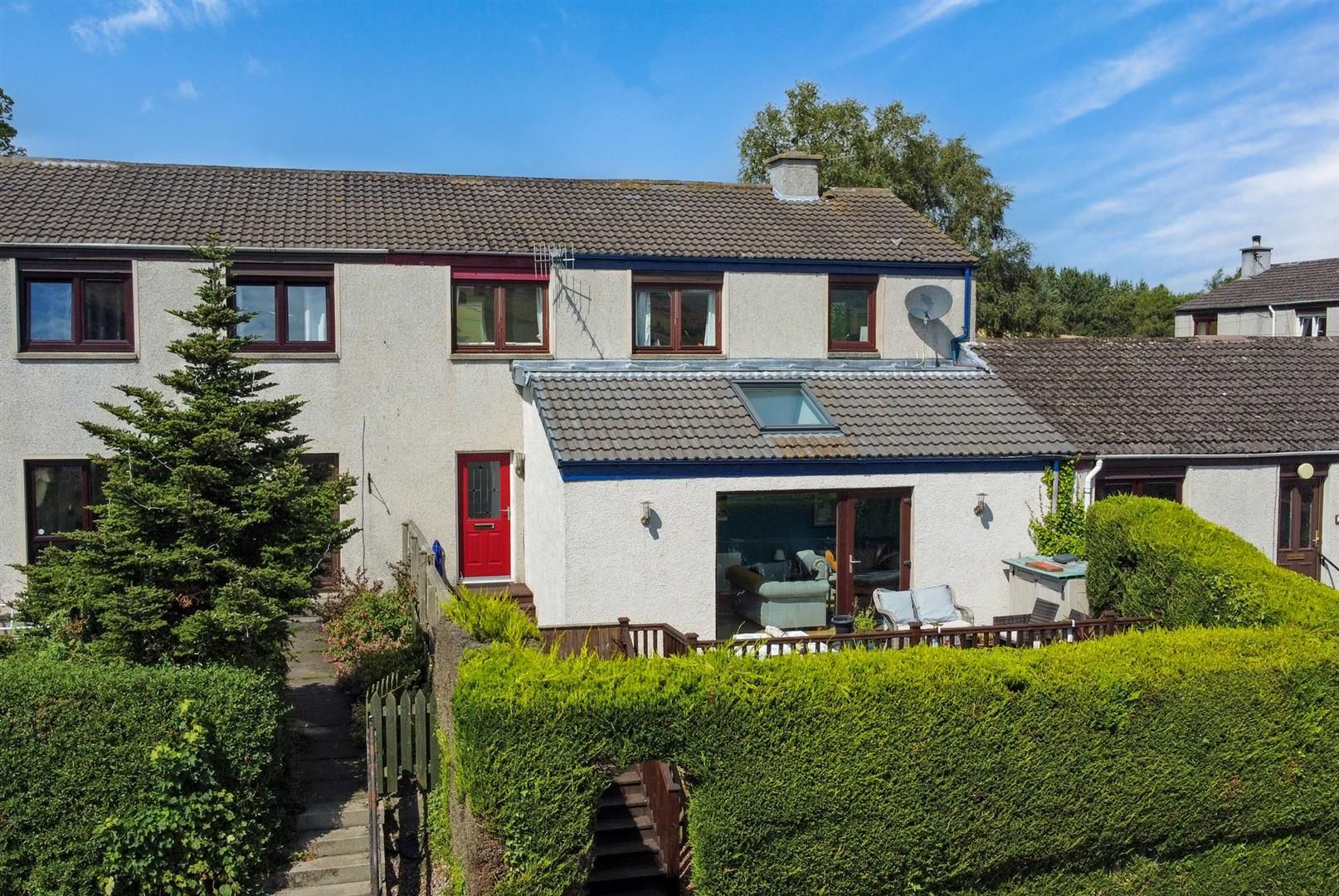 4 bed terraced house for sale in Deanfield Court, Town Yetholm, Kelso