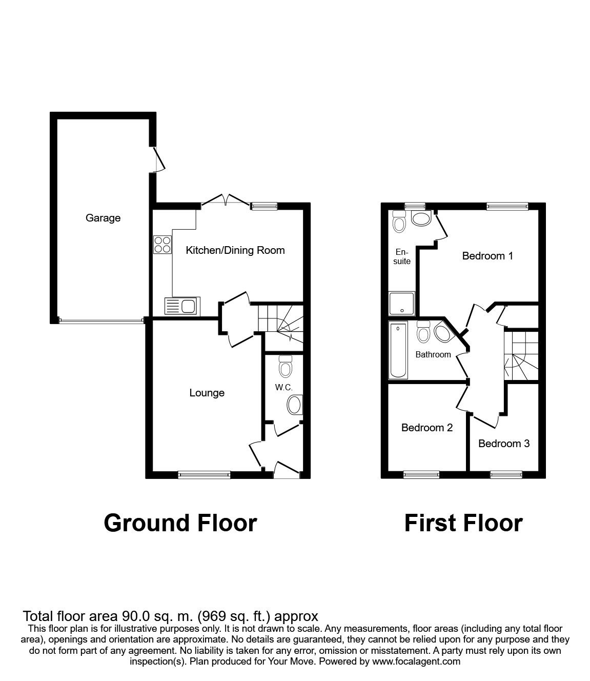 3 bed end terrace house for sale in Bingley Crescent, KirkbyIn