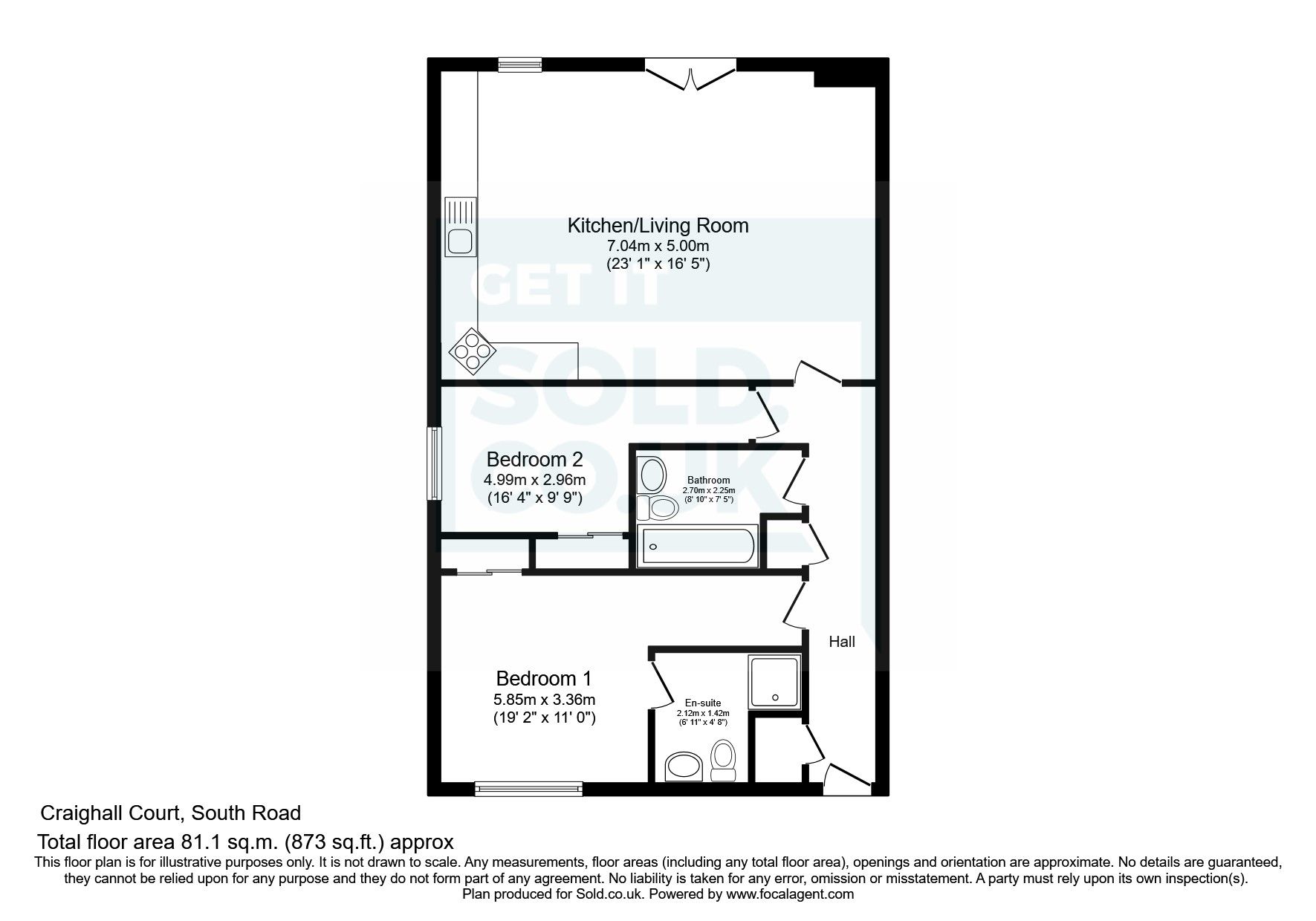 2 bed flat for sale in South Road, Ellon, Aberdeenshire AB41 Zoopla