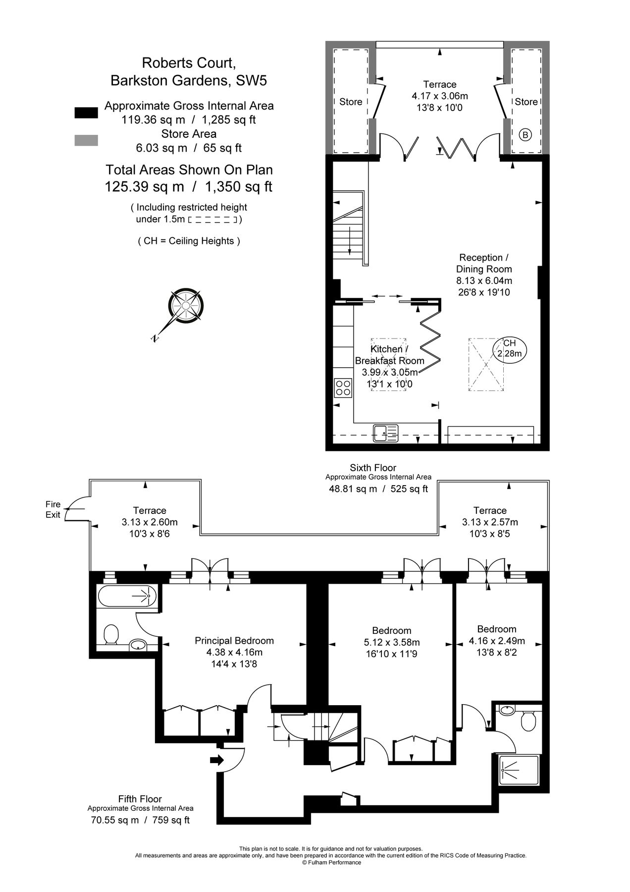 3 bed to rent in Barkston Gardens, Earls Court, London SW5
