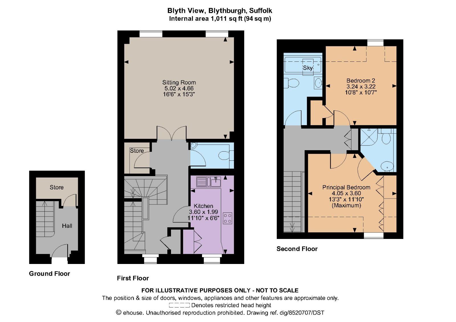 2 bed detached house for sale in Blyth View, Blythburgh, Halesworth