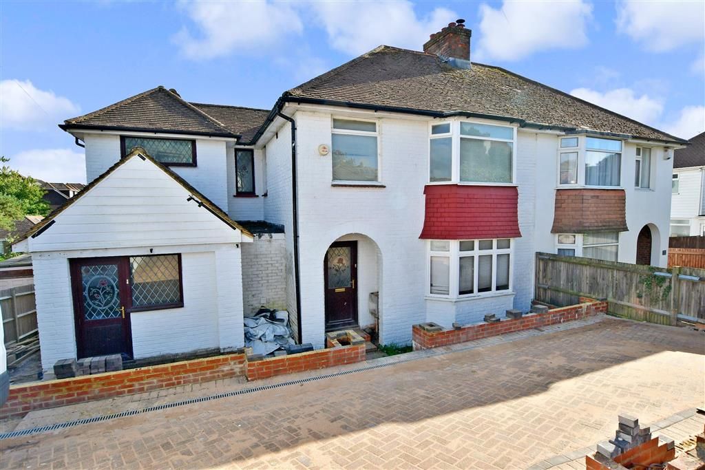 4 bed semidetached house for sale in Warren Way, Woodingdean, Brighton