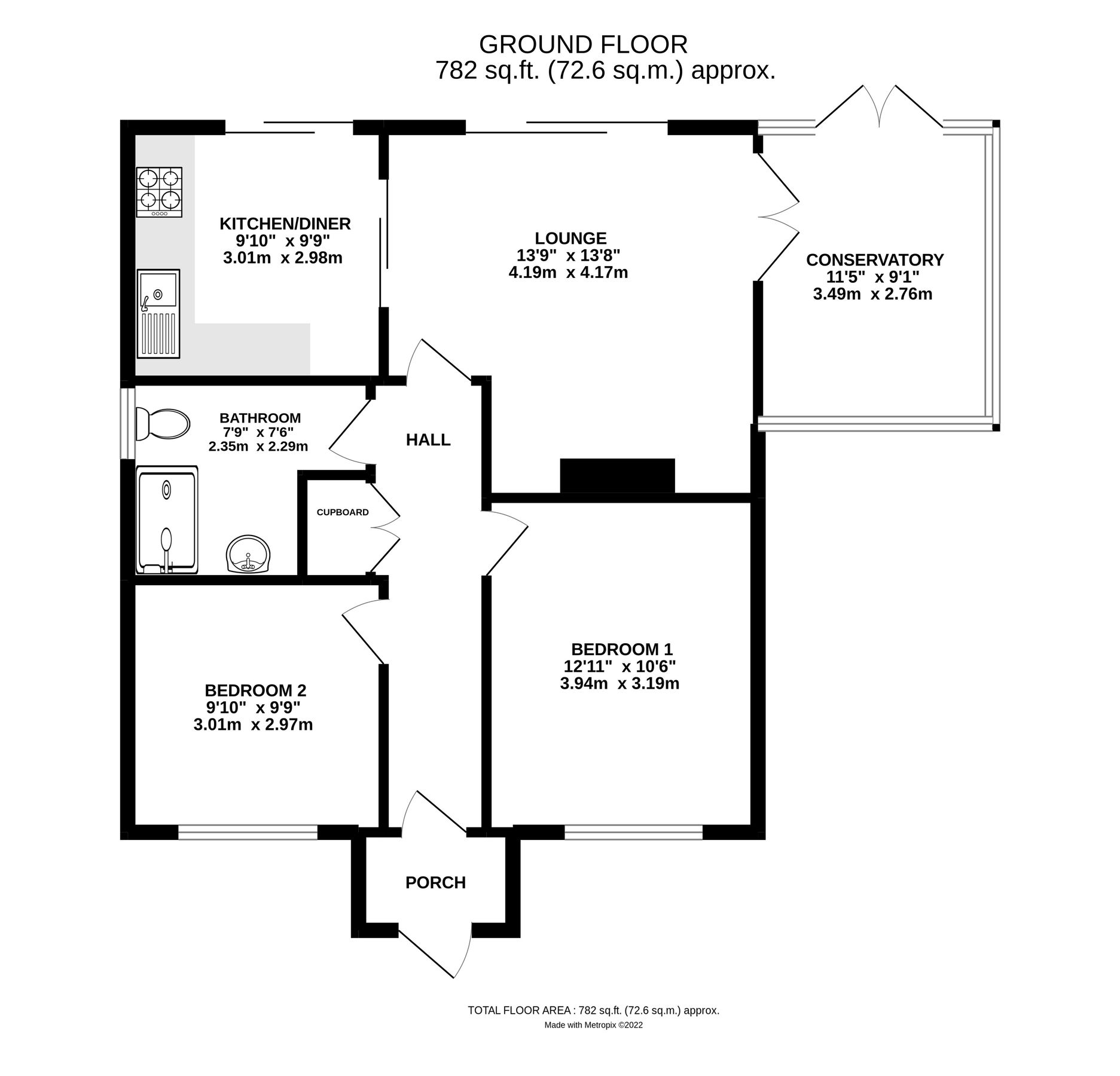 2 bed bungalow for sale in Briar Close, Church Road, Yapton BN18 Zoopla