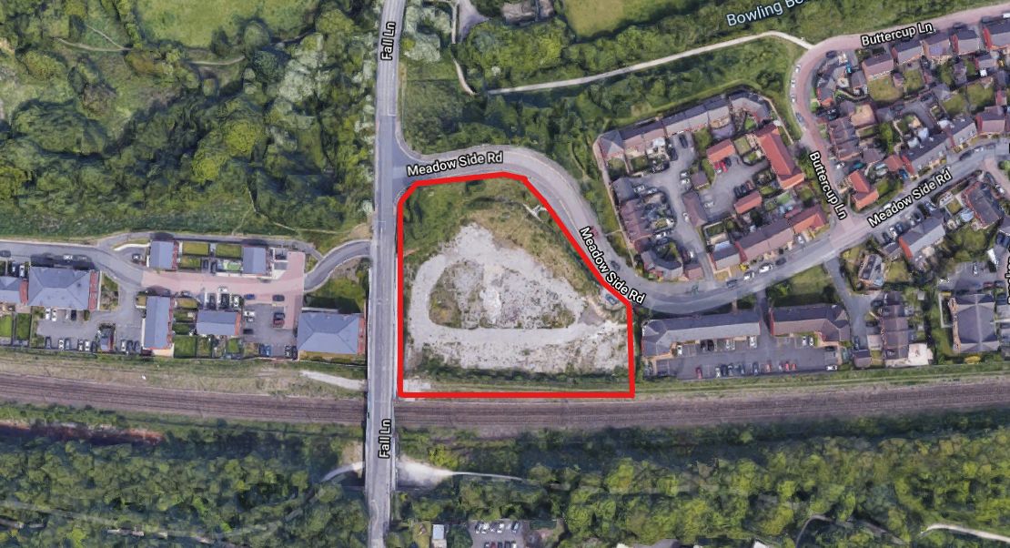 Land for sale in Meadow Side Road/Fall Lane, East Ardsley, Wakefield