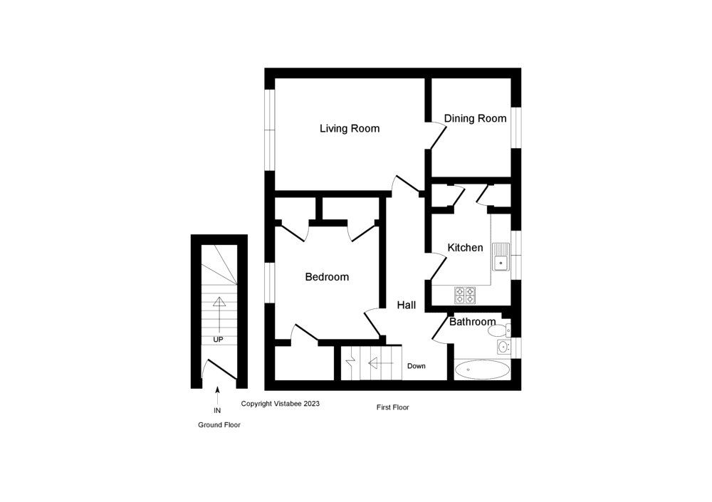 1 bed flat for sale in Larbert Road, Bonnybridge, Stirlingshire FK4