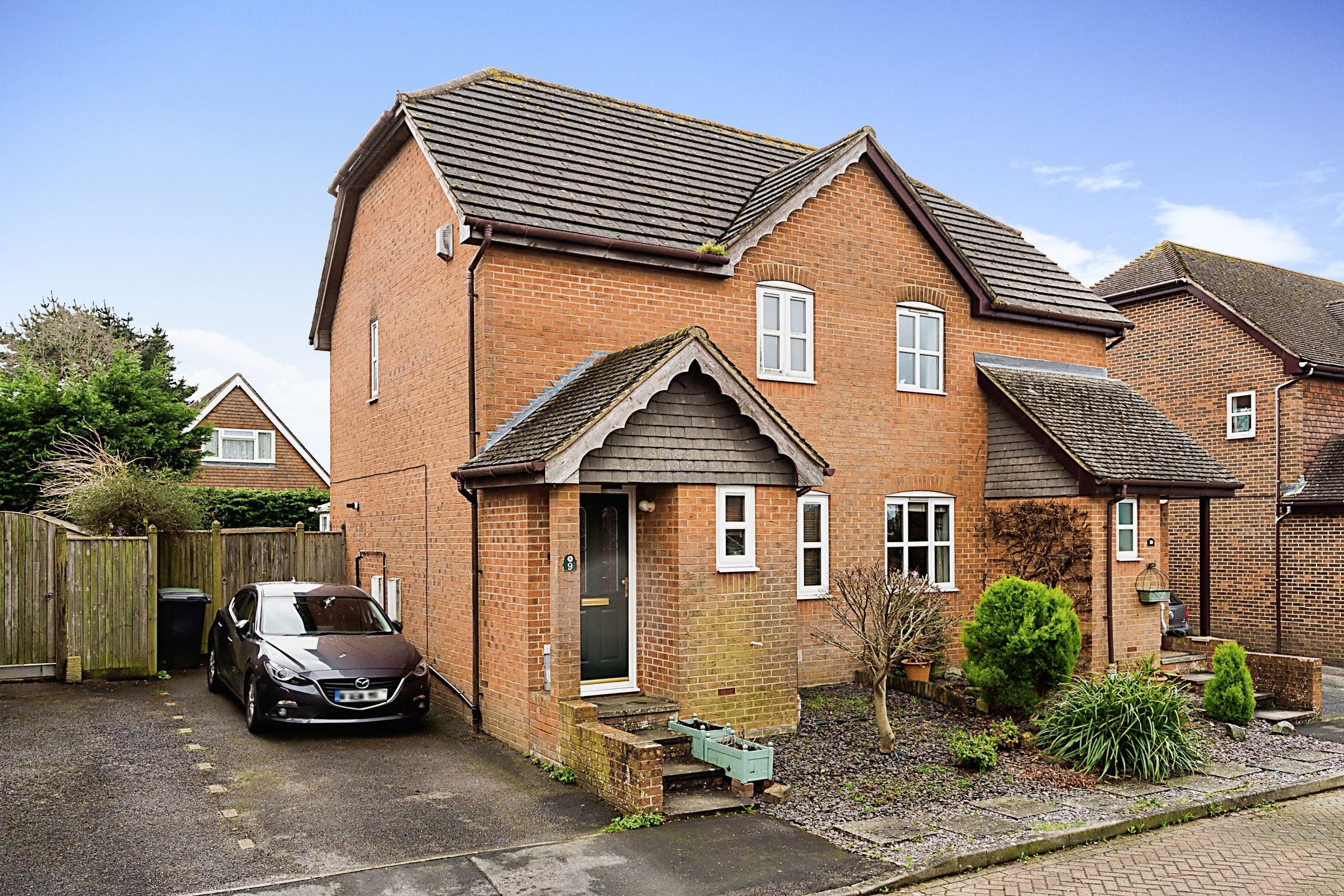 2 bed semidetached house for sale in Nursery Close, Flimwell, Wadhurst