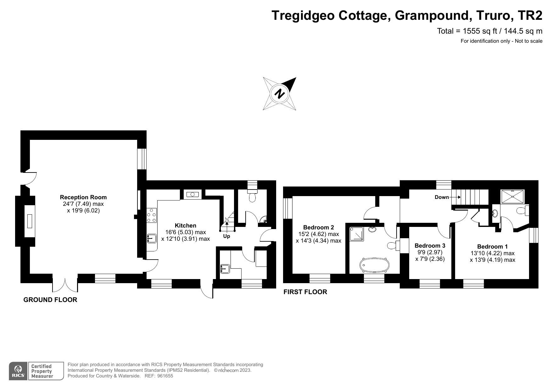 3 bed property for sale in Grampound, Truro, Cornwall TR2 Zoopla
