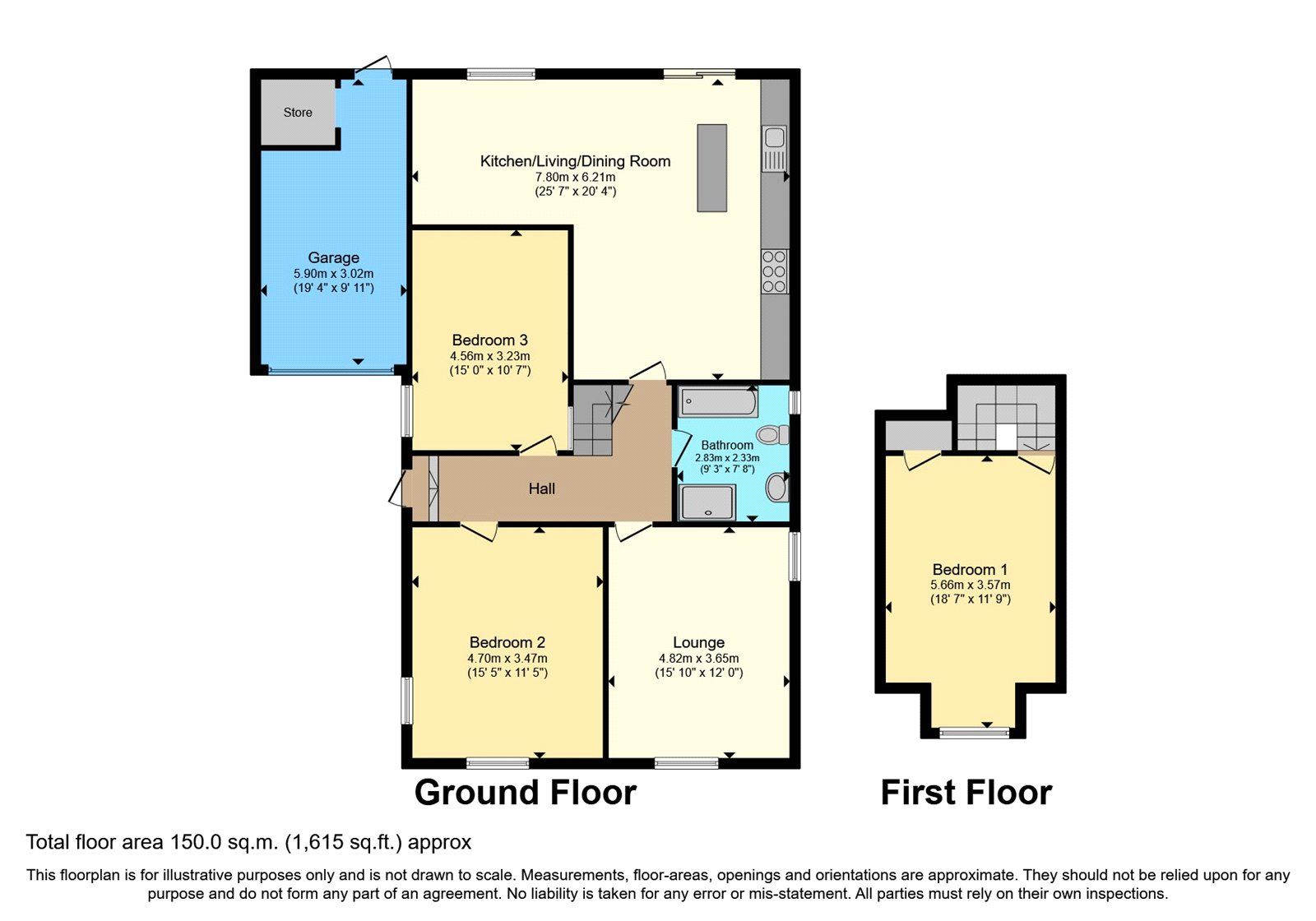 3 bed bungalow for sale in St. Road, Hayle TR27 Zoopla
