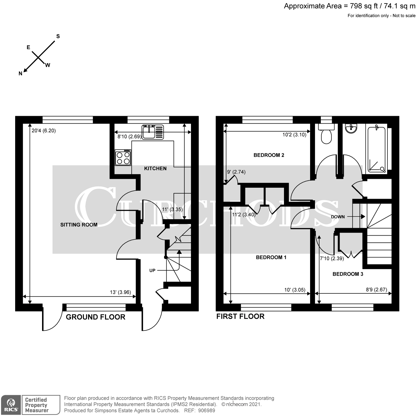 3 bed for sale in Parade, Kingfield Road, Woking