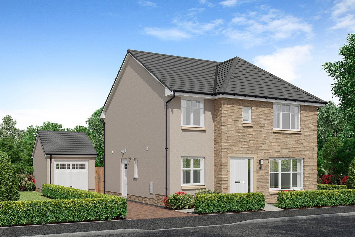 New home, 4 bed detached house for sale in "Hatton" at Holme Avenue