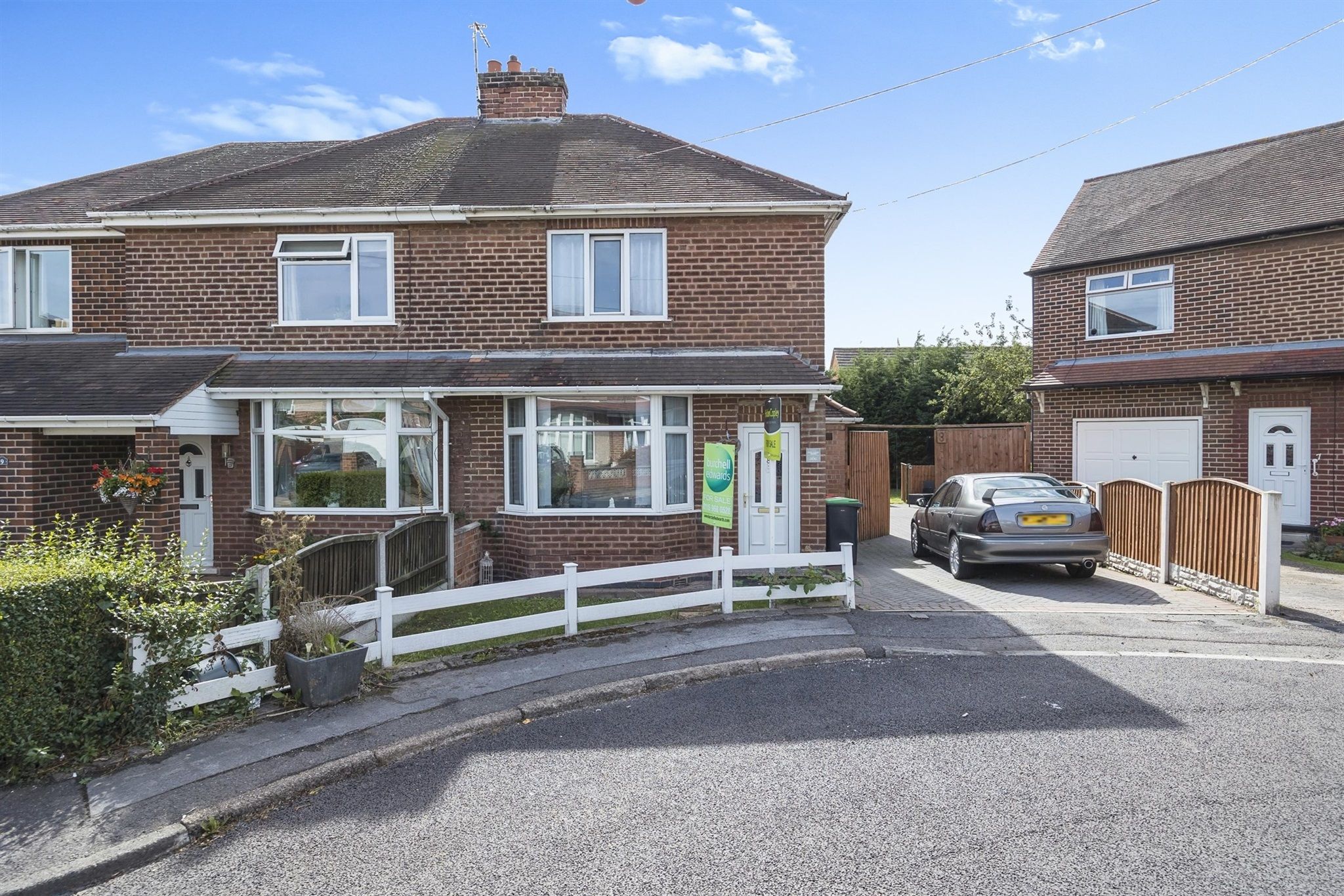 2 bed semidetached house for sale in Edmund Grove, Hucknall