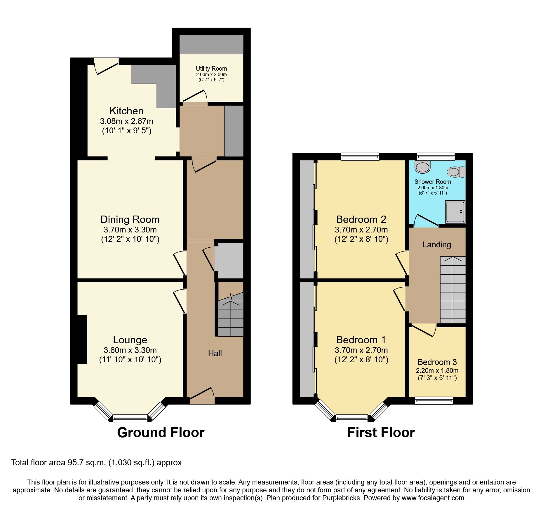 3 bed semidetached house for sale in Beacon Road, Rolleston On Dove