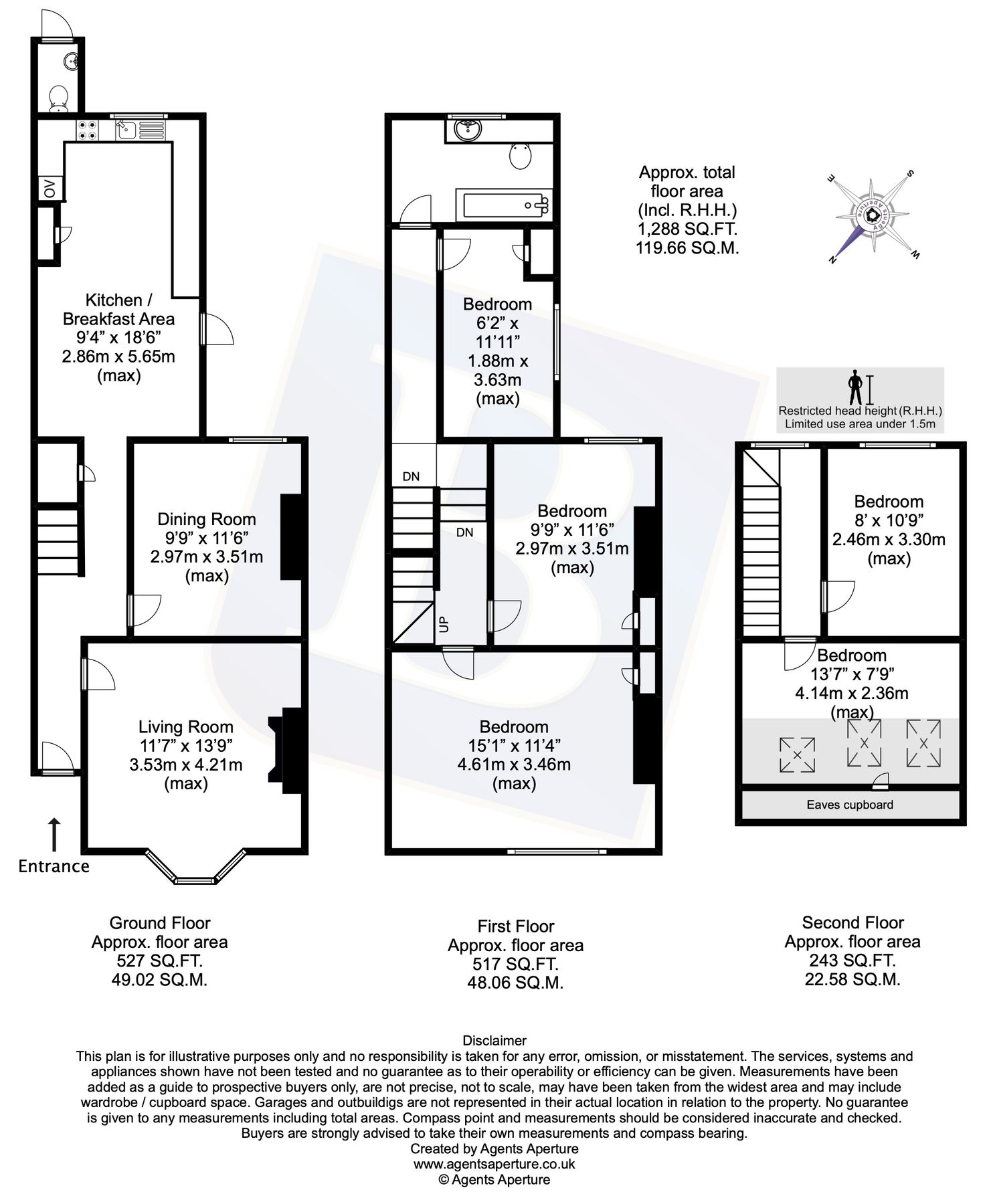 5 bed terraced house for sale in Singlewell Road, Gravesend, Kent DA11