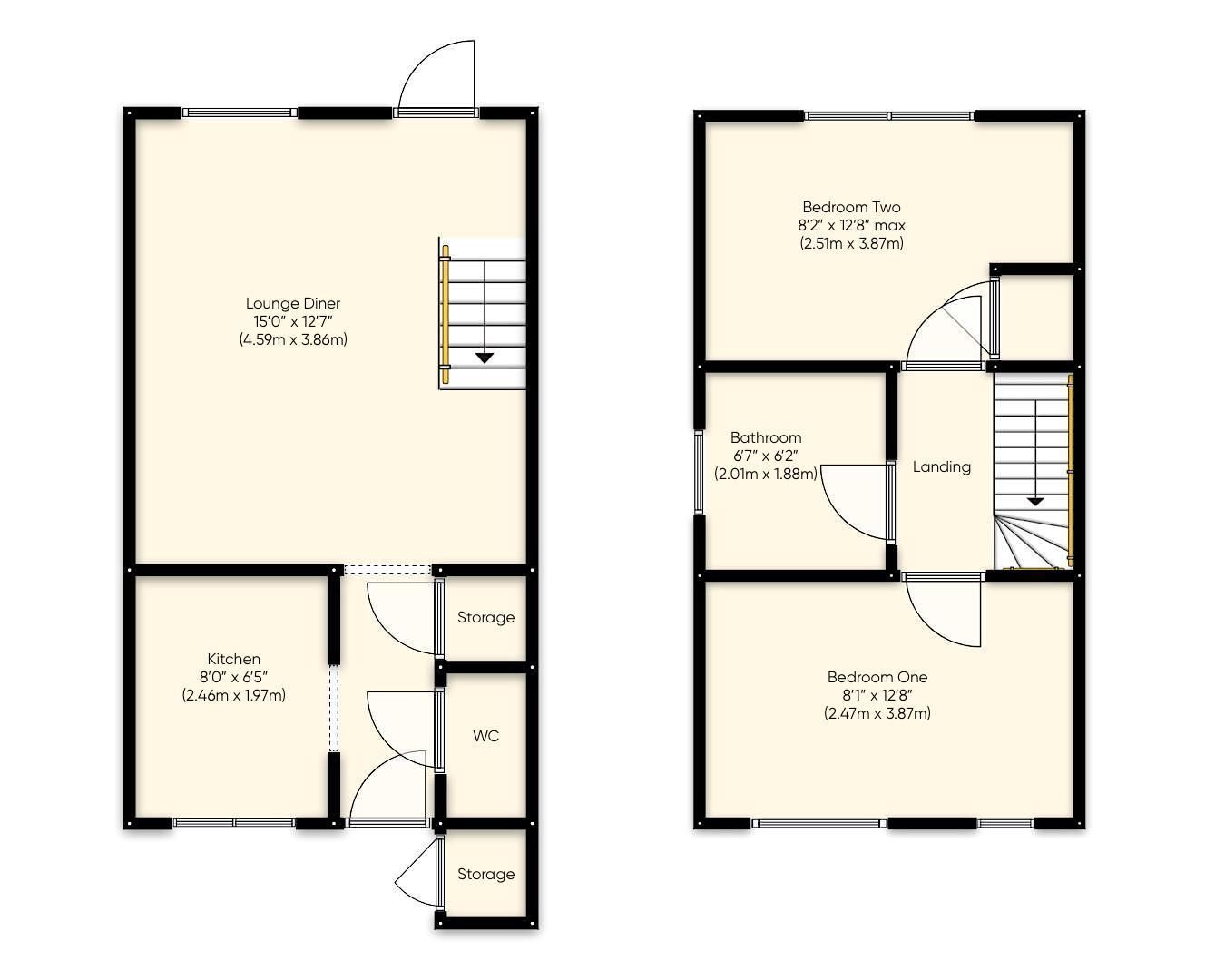 2 bed semidetached house for sale in Grimston Close, Off Barkbythorpe