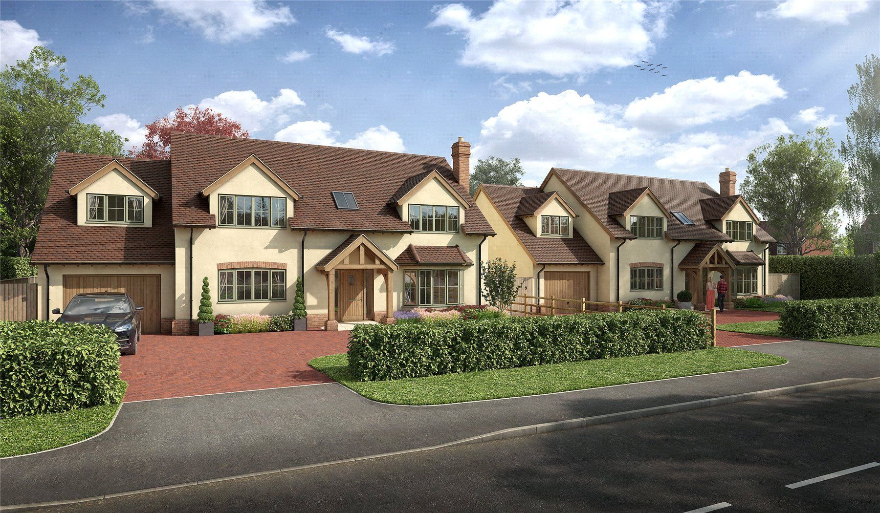 New home, 4 bed detached house for sale in West Clandon, Guildford