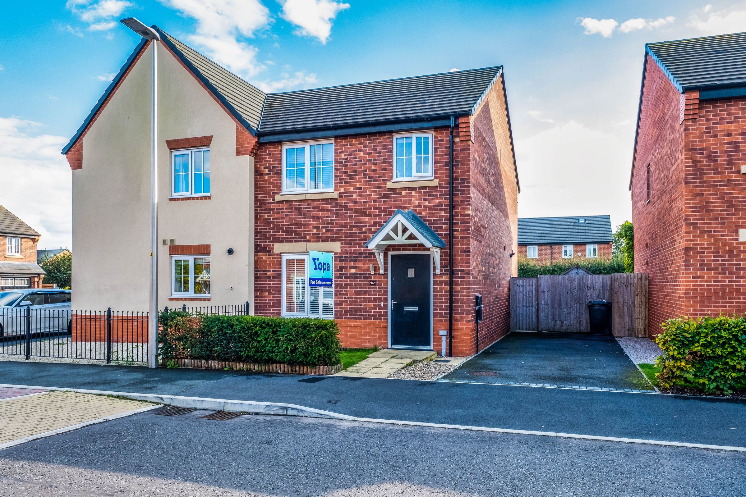 3 bed semidetached house for sale in Shearwater Road, Farndon, Chester