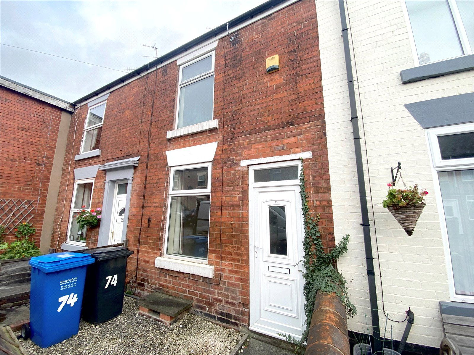 2 bed terraced house for sale in South Street North, New Whittington, Chesterfield, Derbyshire