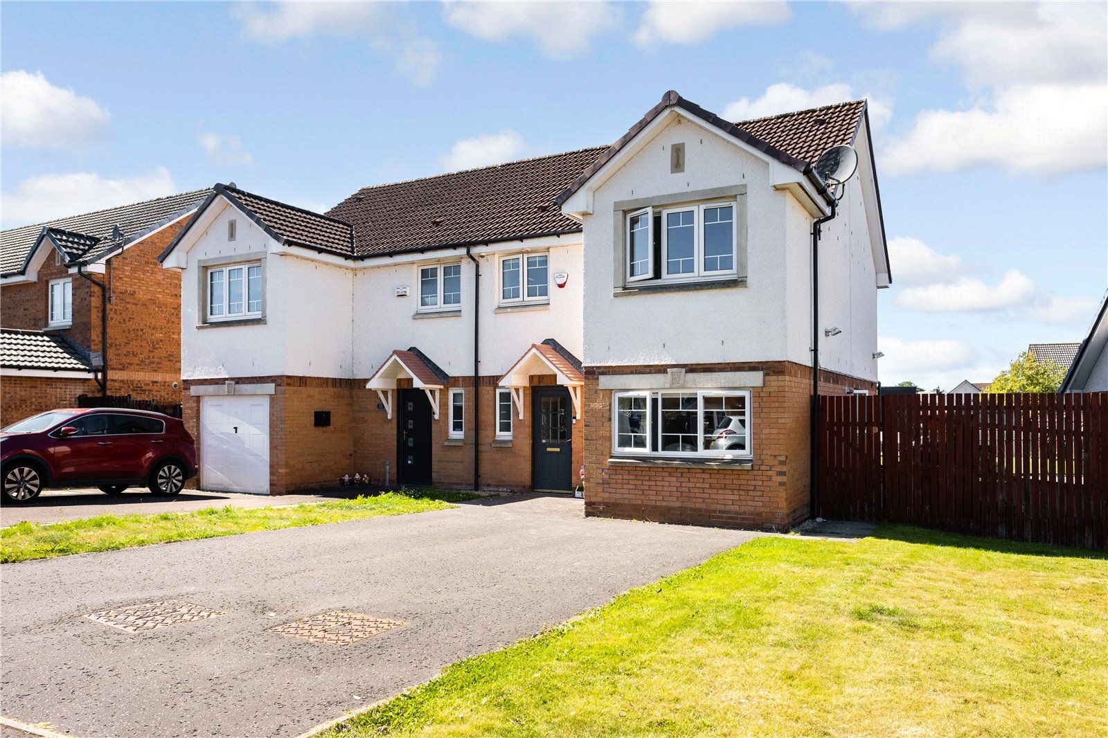 3 bed semidetached house for sale in Bourtree Crescent, Law, Carluke