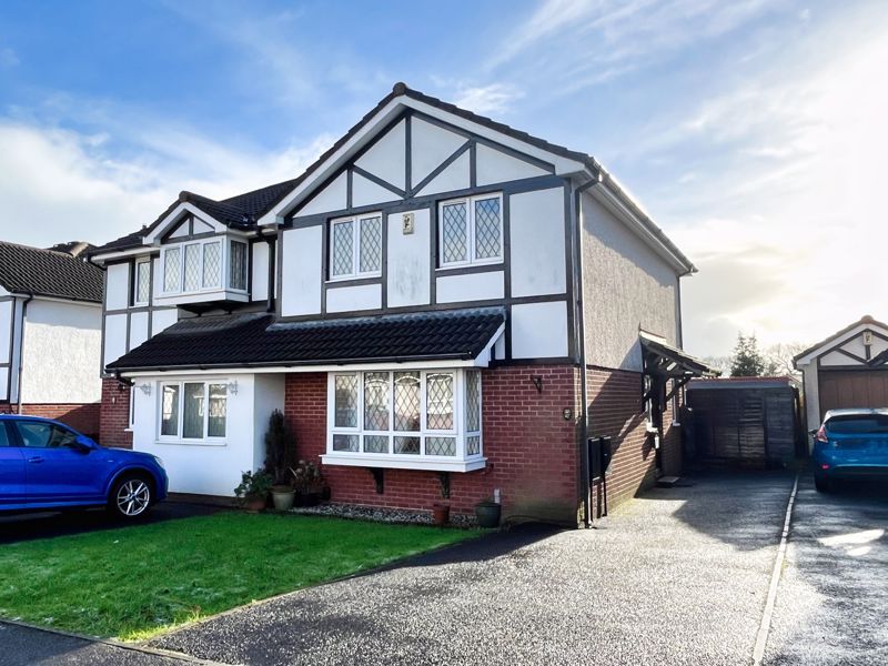 3 bed semidetached house for sale in Tudor Gardens, Waunceirch, Neath