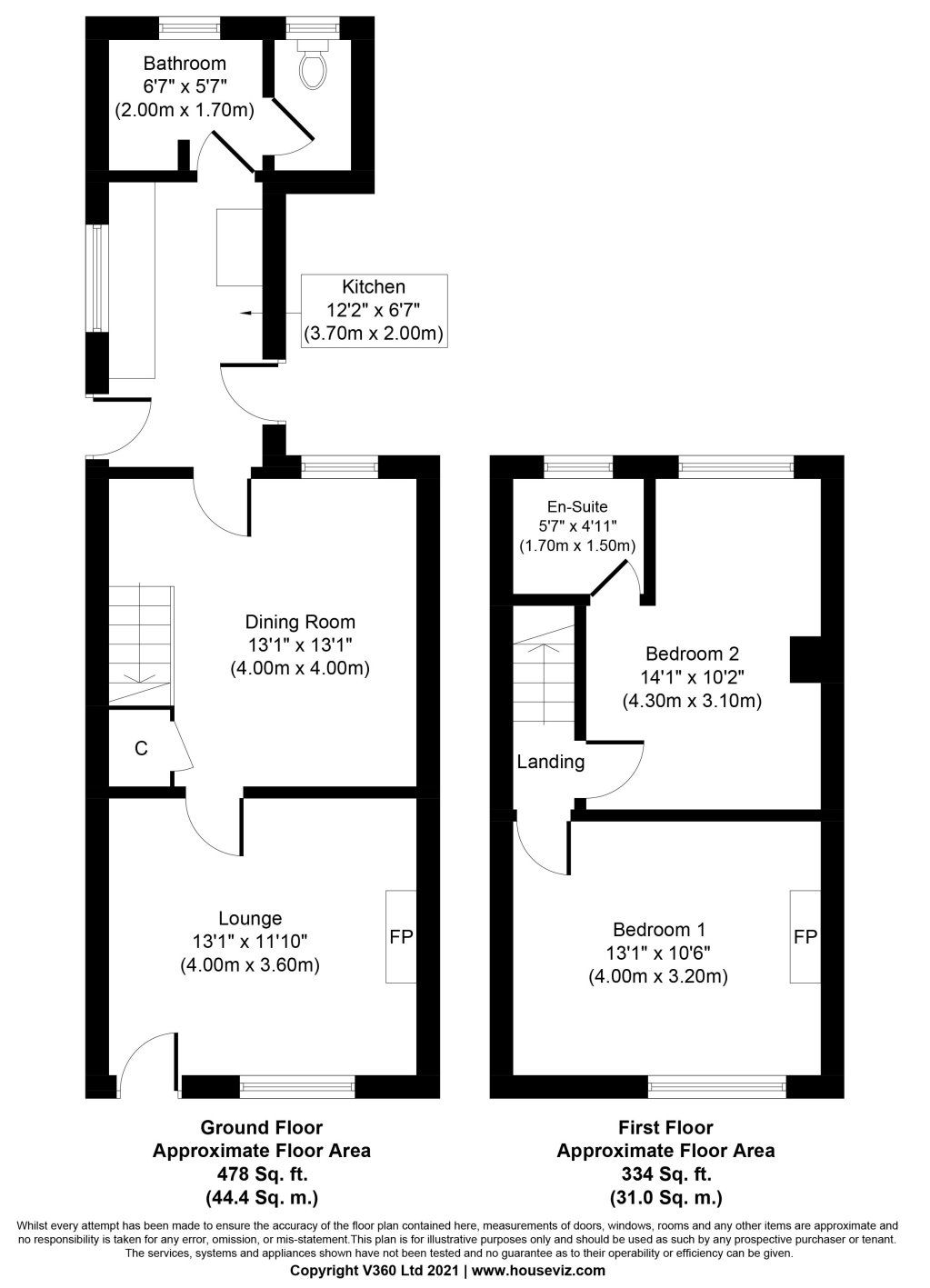 2 bed terraced house to rent in Parkhall Road, Somersham, Huntingdon
