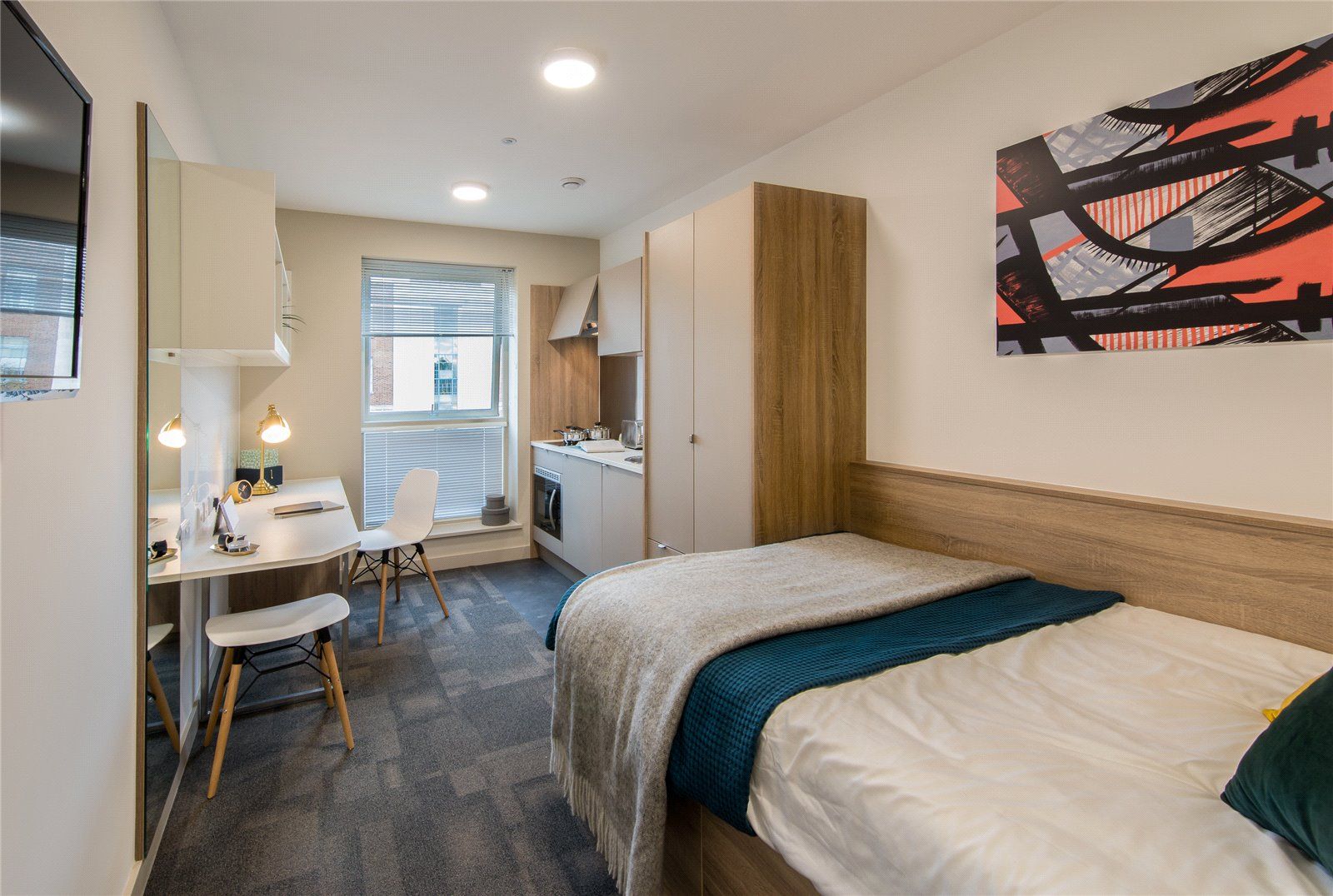 1 bed flat to rent in Cityblock Berkshire Hous, 252 256 Kings Road