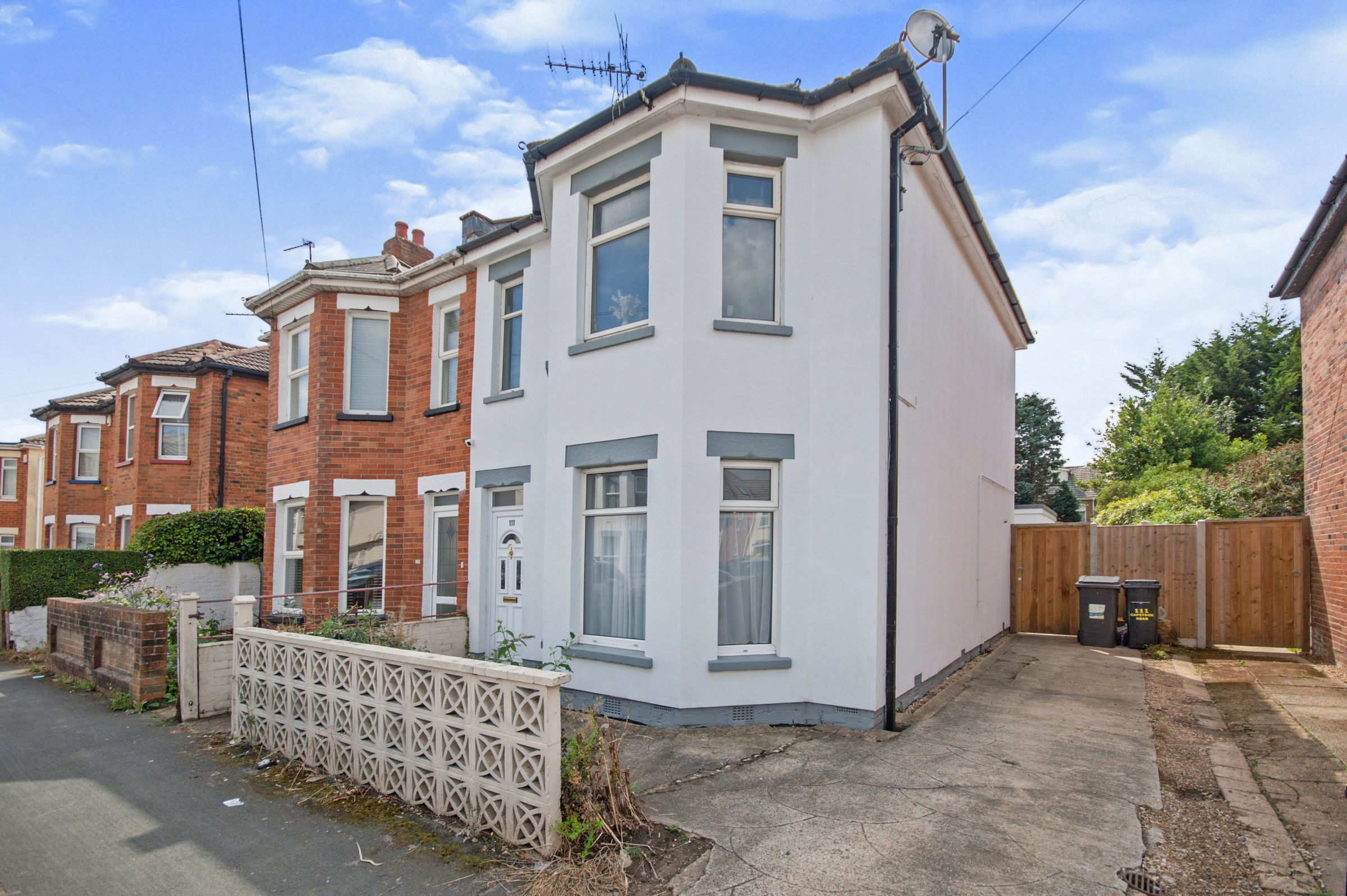3 bed semidetached house for sale in Capstone Road, Bournemouth BH8