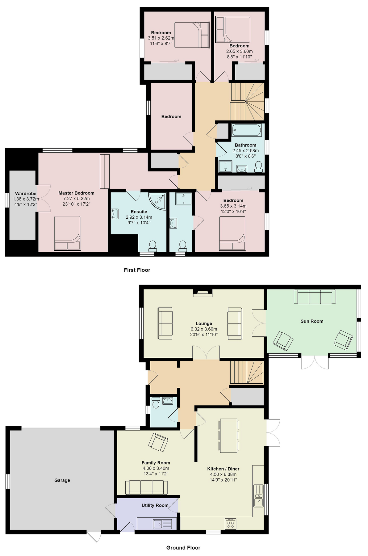 5 bed detached house for sale in Woodlands Crescent, Aberdeen