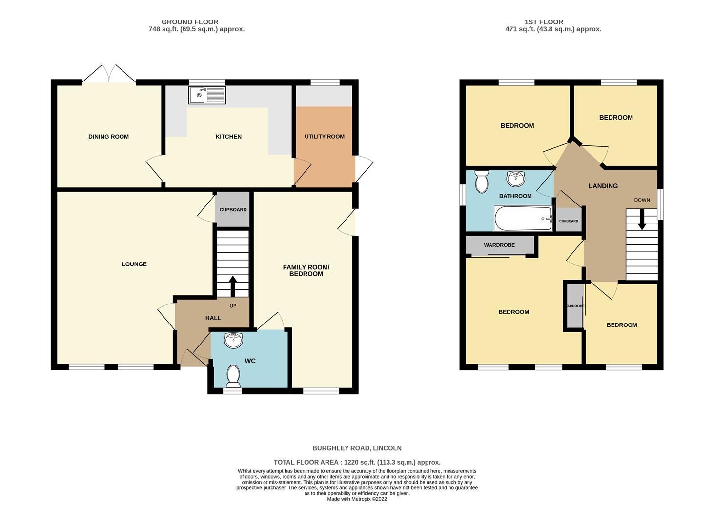 4 bed detached house for sale in Burghley Road, Lincoln LN6 Zoopla