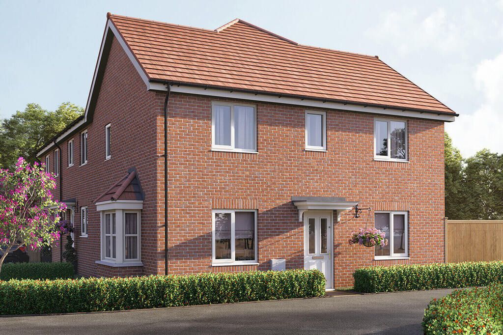 New home, 3 bed detached house for sale in "Mountford" at Hall Road