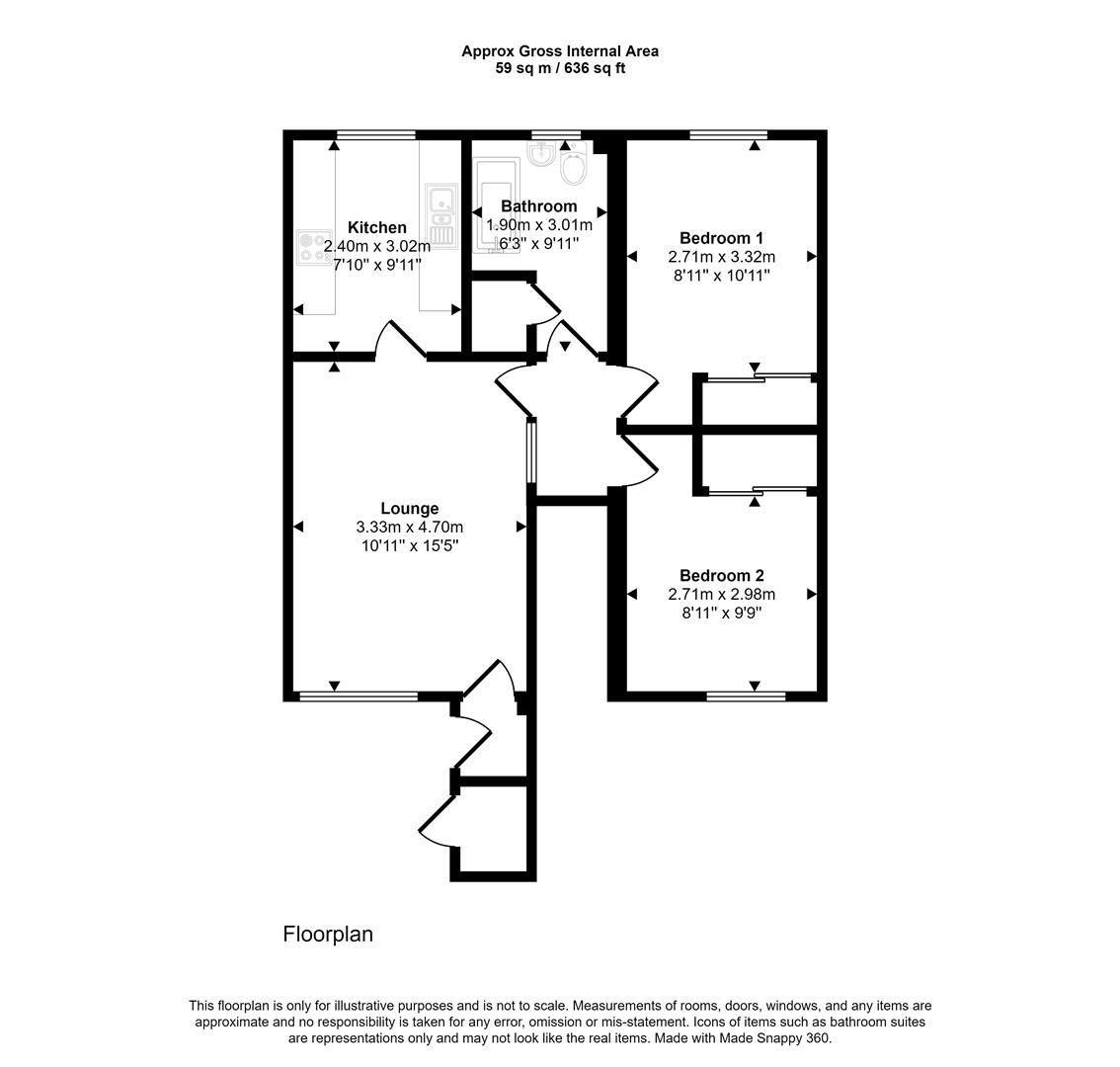 2 bed flat for sale in Miller Street, Wishaw ML2 Zoopla