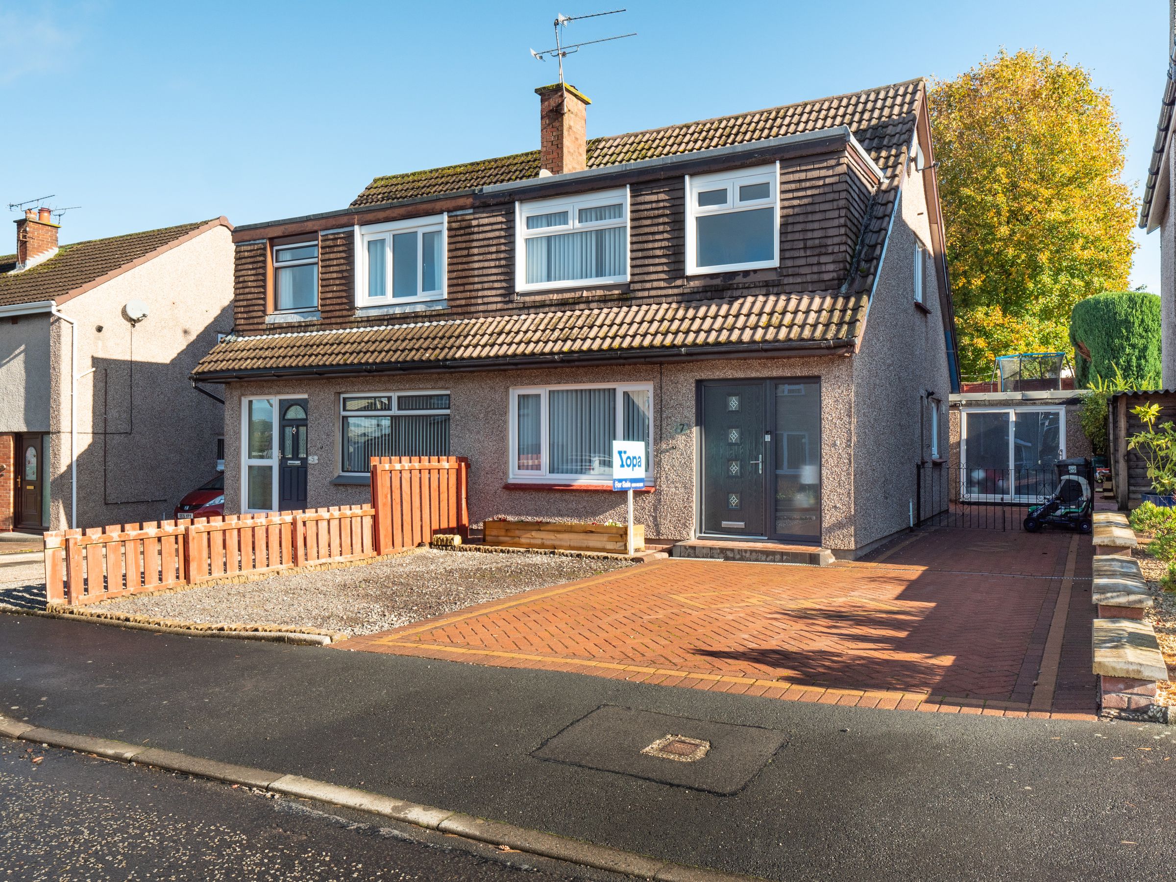 3 bed semidetached house for sale in Kellwood Avenue, Dumfries DG1